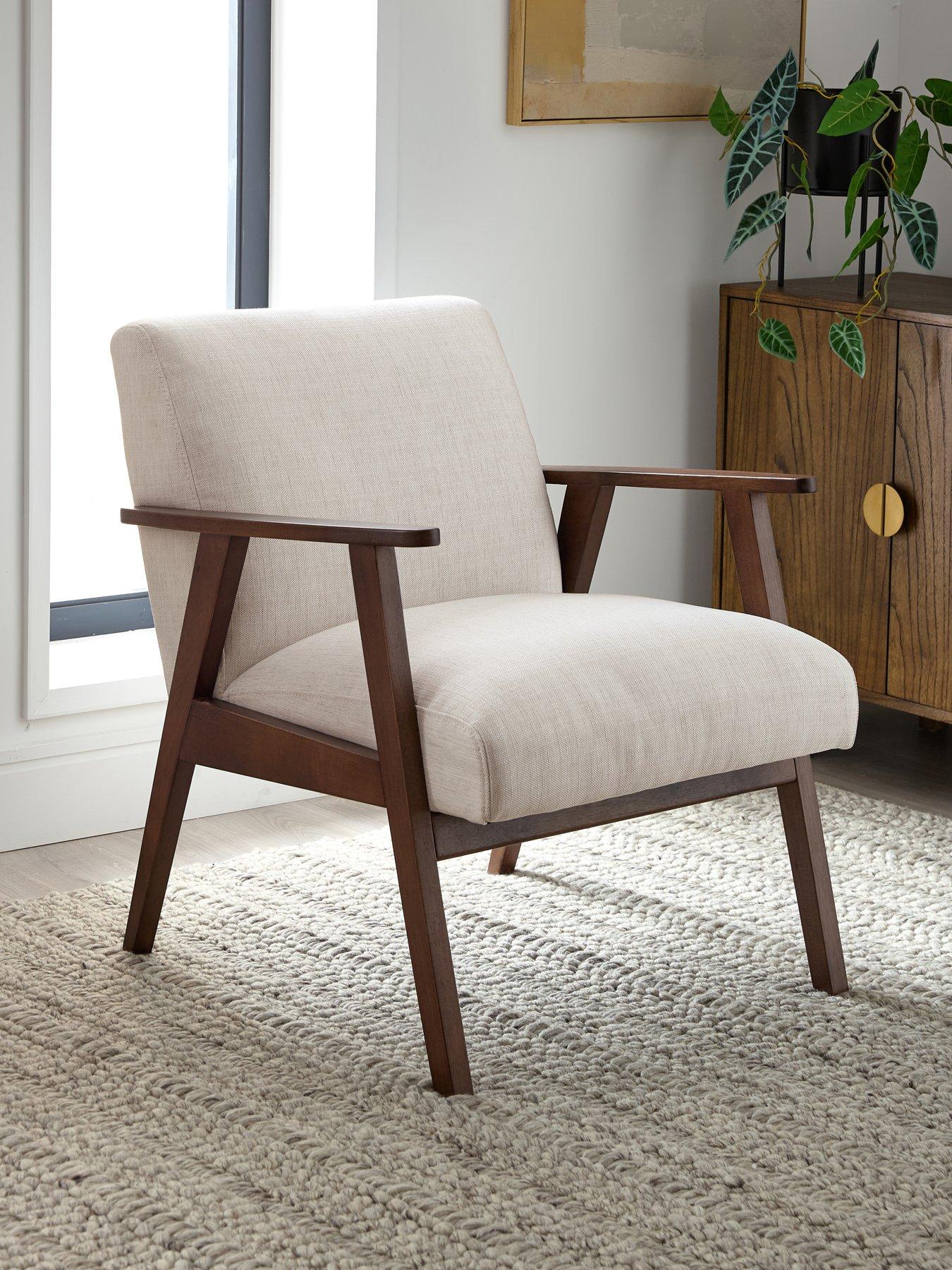 The Very Collection Cora Fabric Accent Chair - Natural
