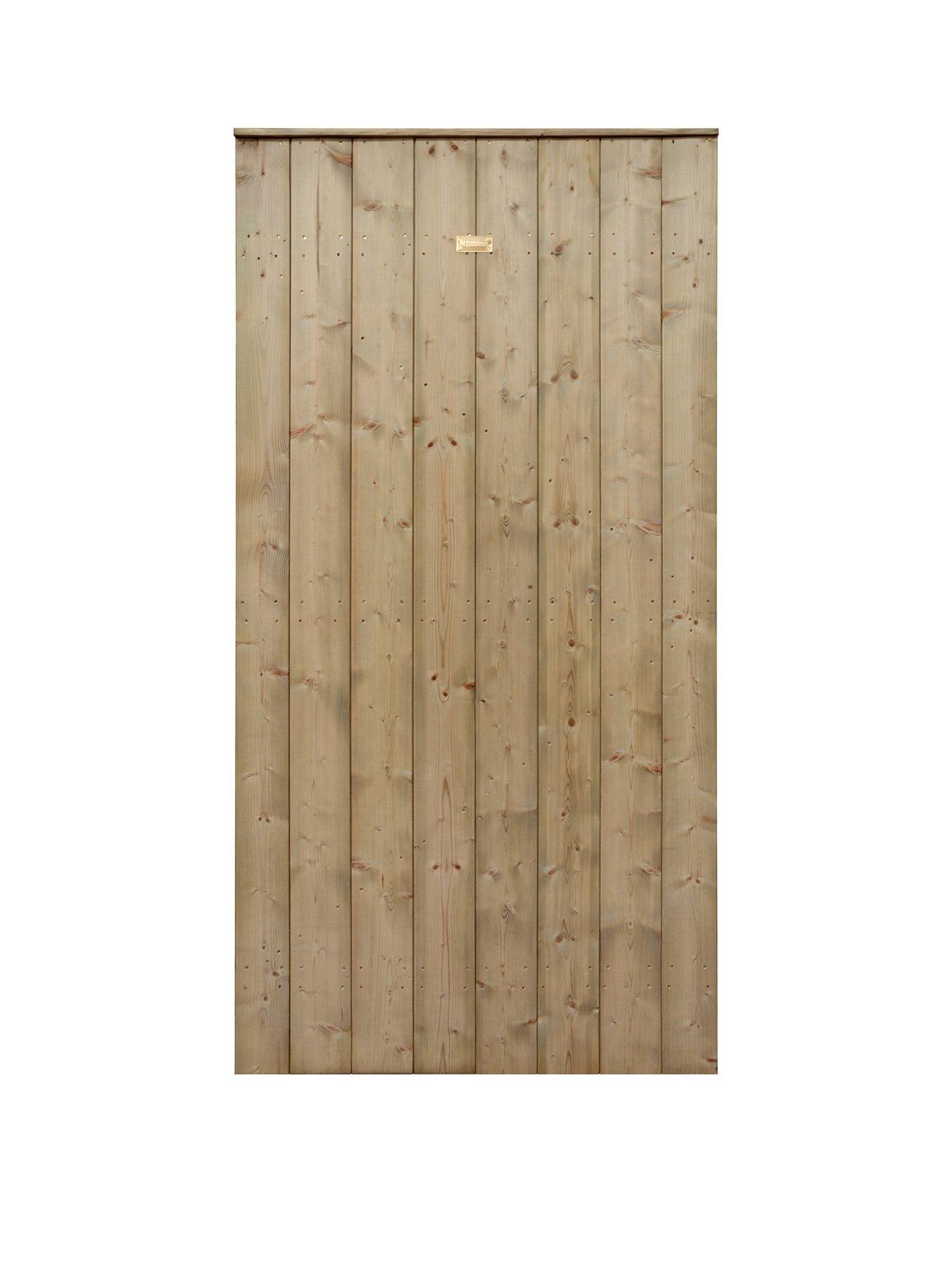  image of rowlinson-tongue-and-groove-square-top-gate