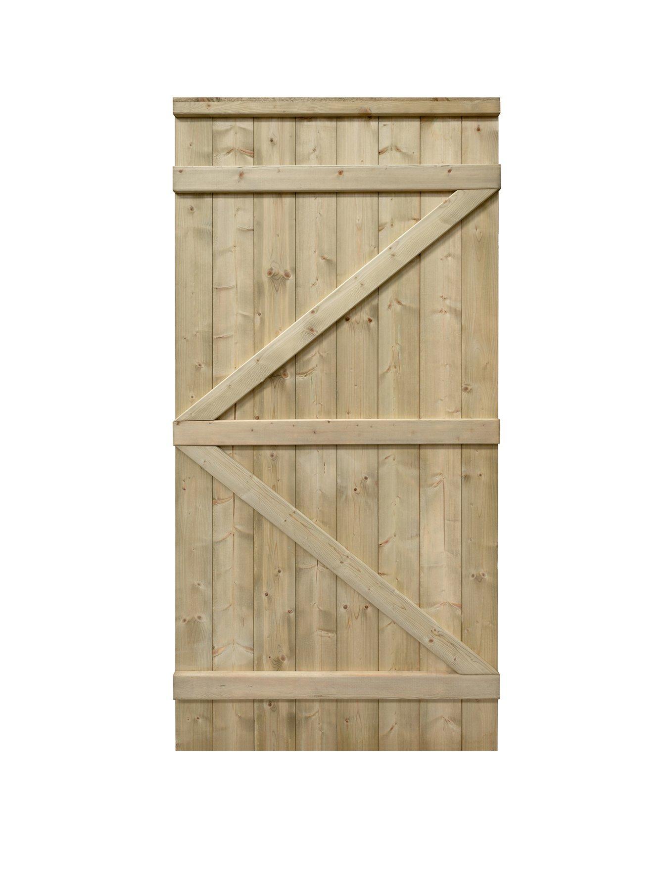  image of rowlinson-tongue-and-groove-square-top-gate