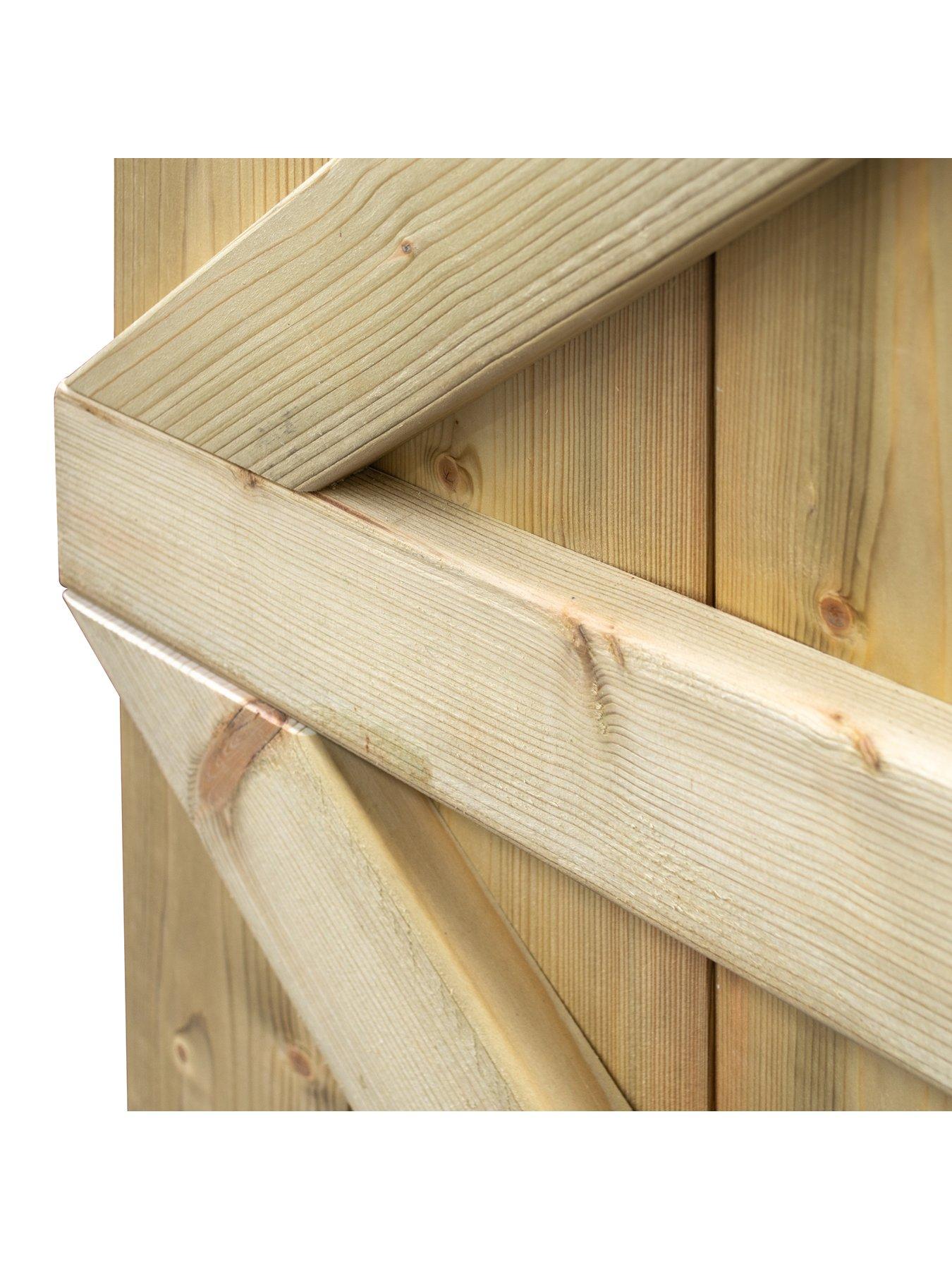 image of rowlinson-tongue-and-groove-square-top-gate
