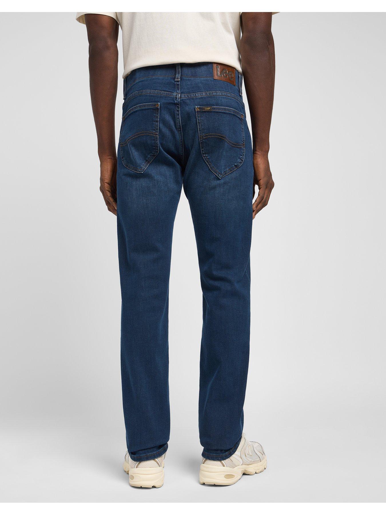  image of lee-extreme-motion-stretch-slim-fit-jeans-blue