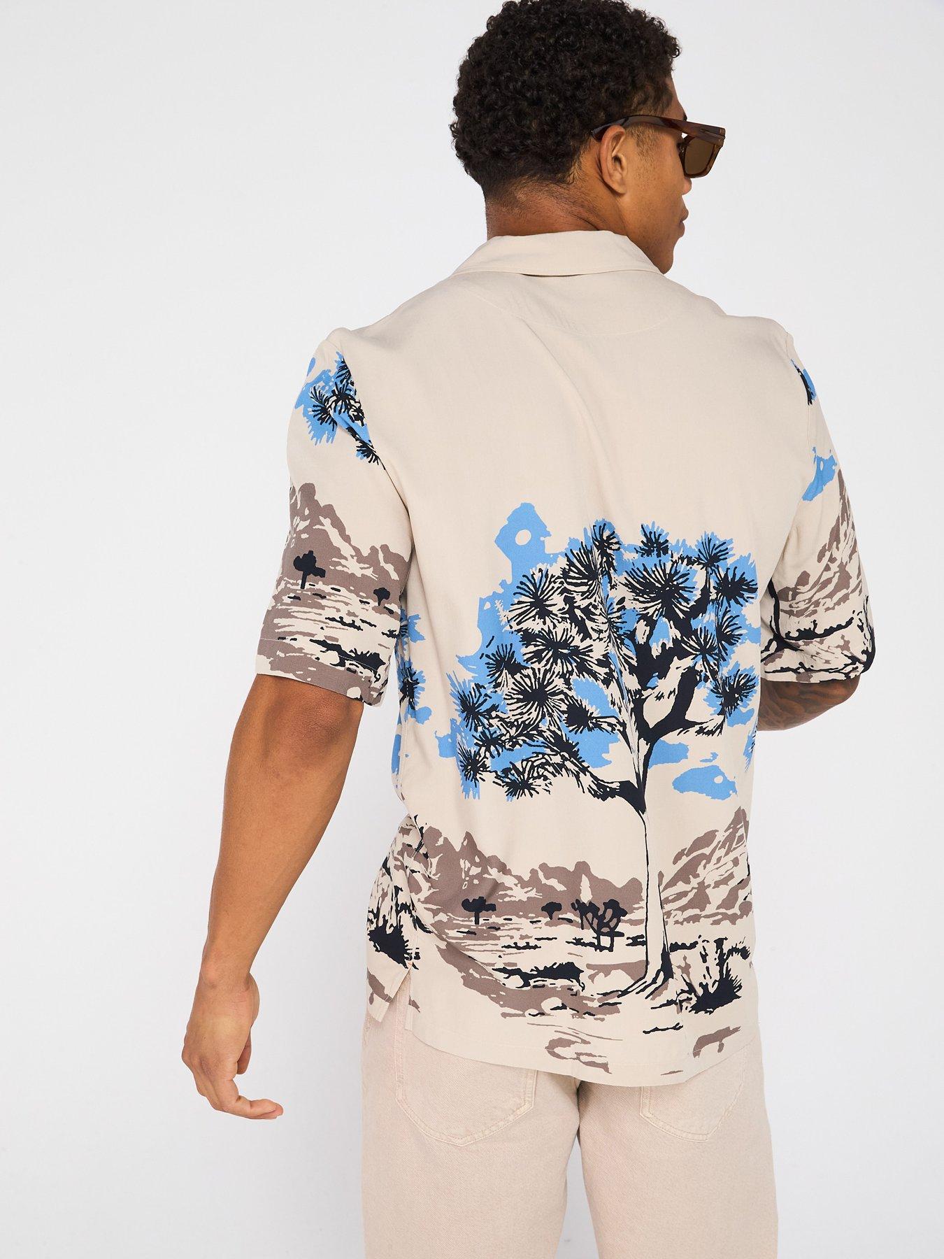  image of boss-rayer-m-cuban-collar-shirt-light-beige