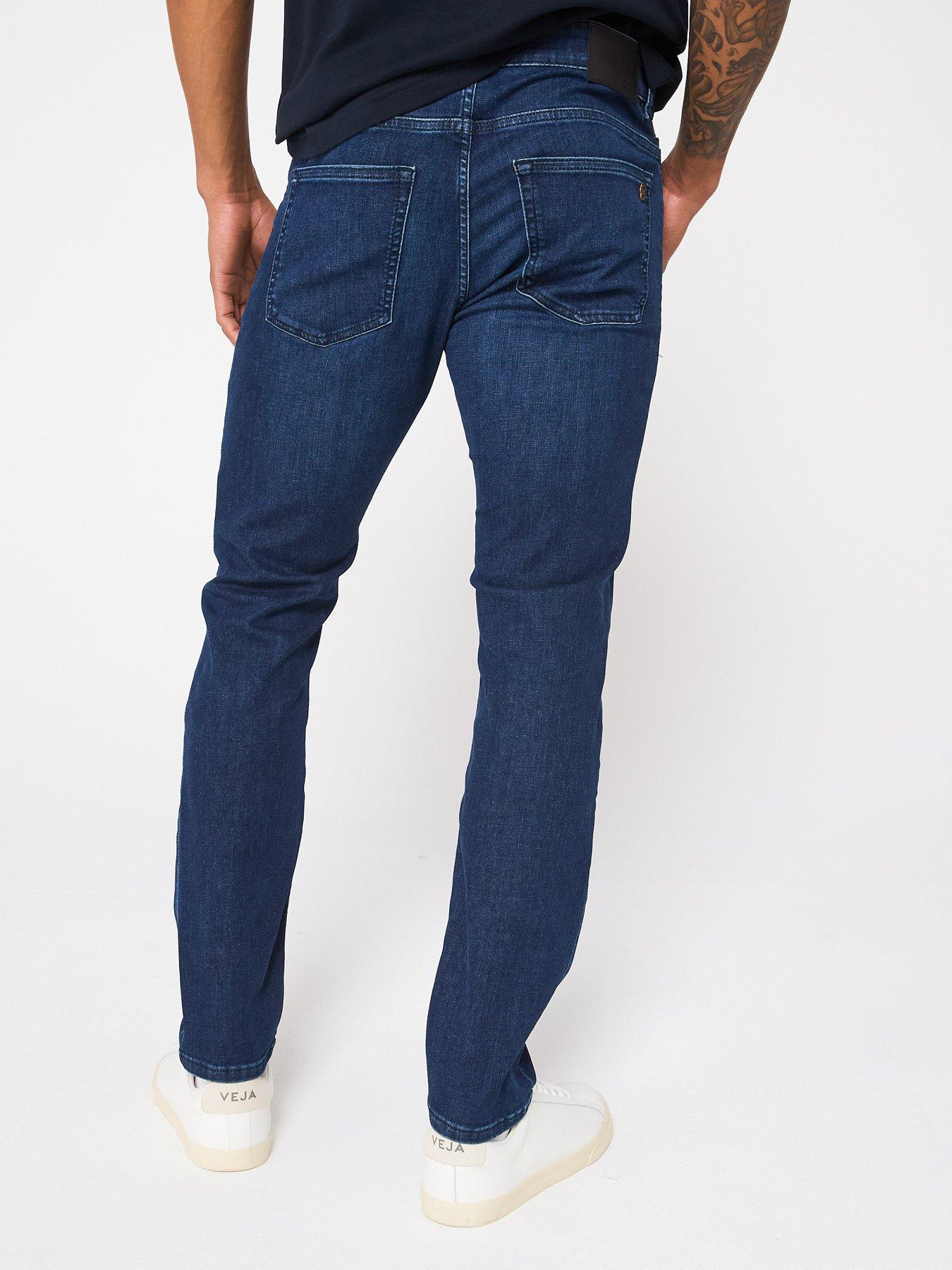  image of boss-delaware-bo-slim-fit-jeans-navy
