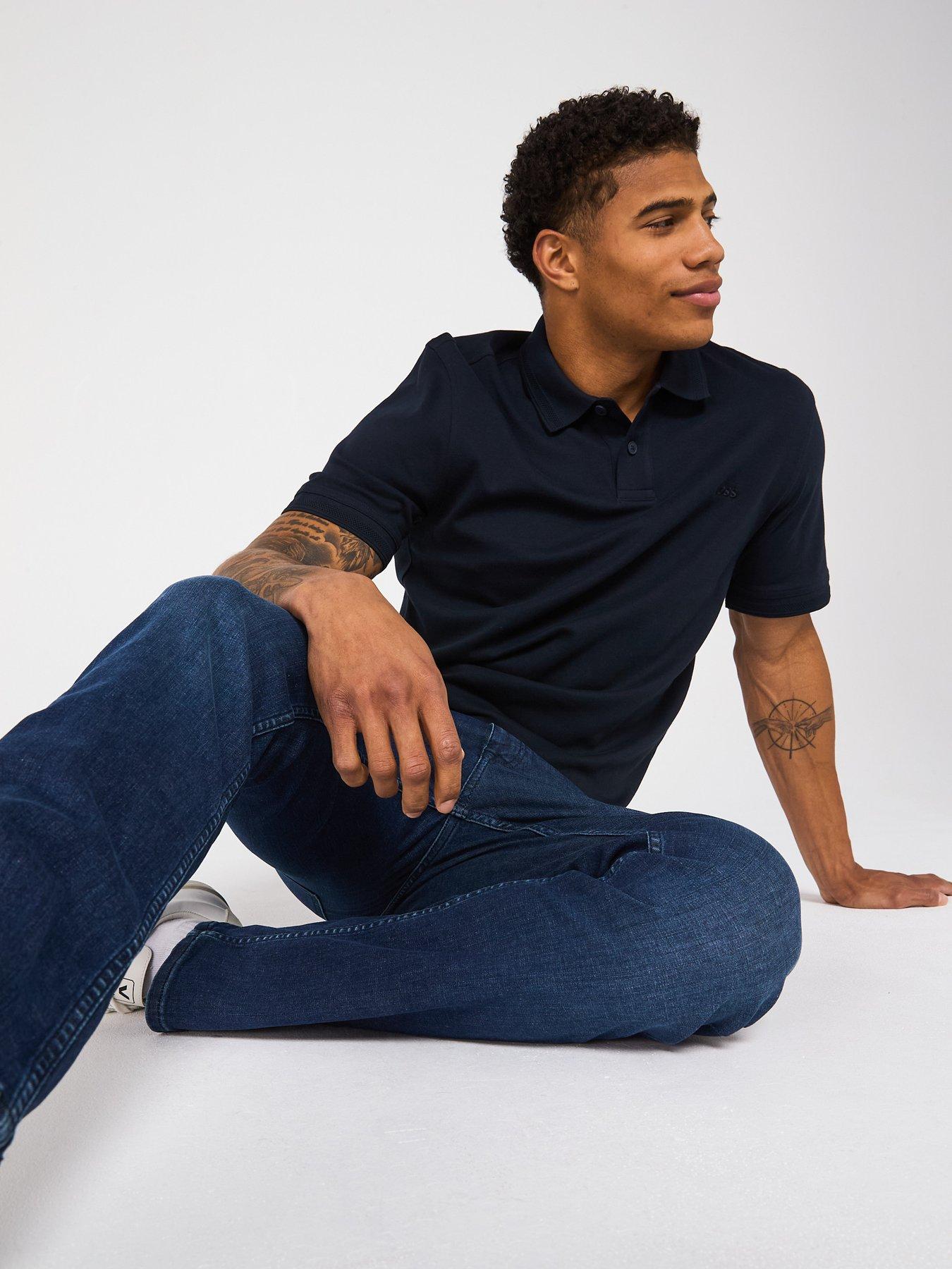  image of boss-delaware-bo-slim-fit-jeans-navy