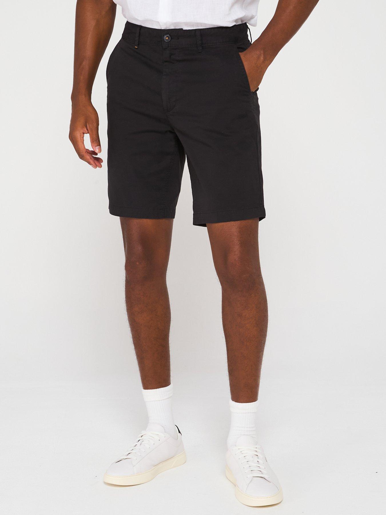 BOSS Slim Fit Chino Shorts - Black