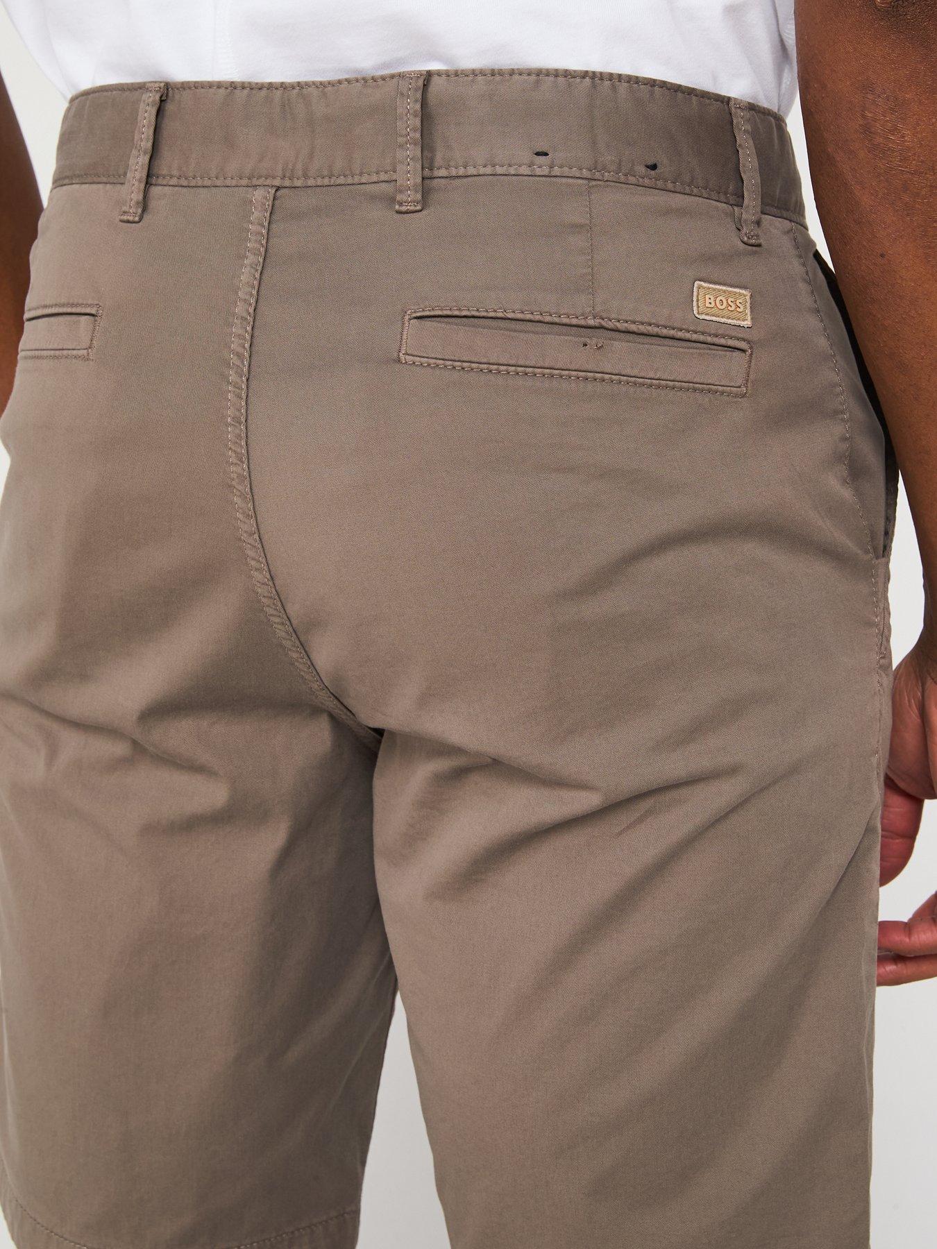  image of boss-slim-fit-chino-shorts-beige