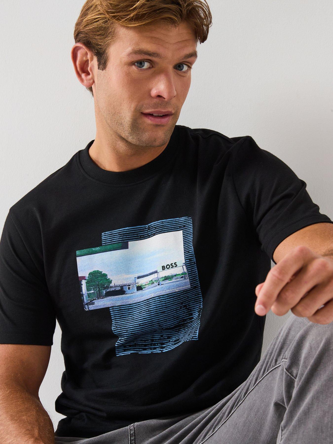  image of boss-te_ontheway-t-shirt-black
