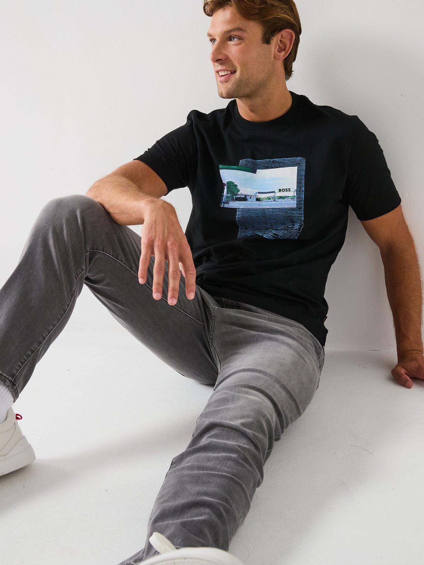  image of boss-te_ontheway-t-shirt-black