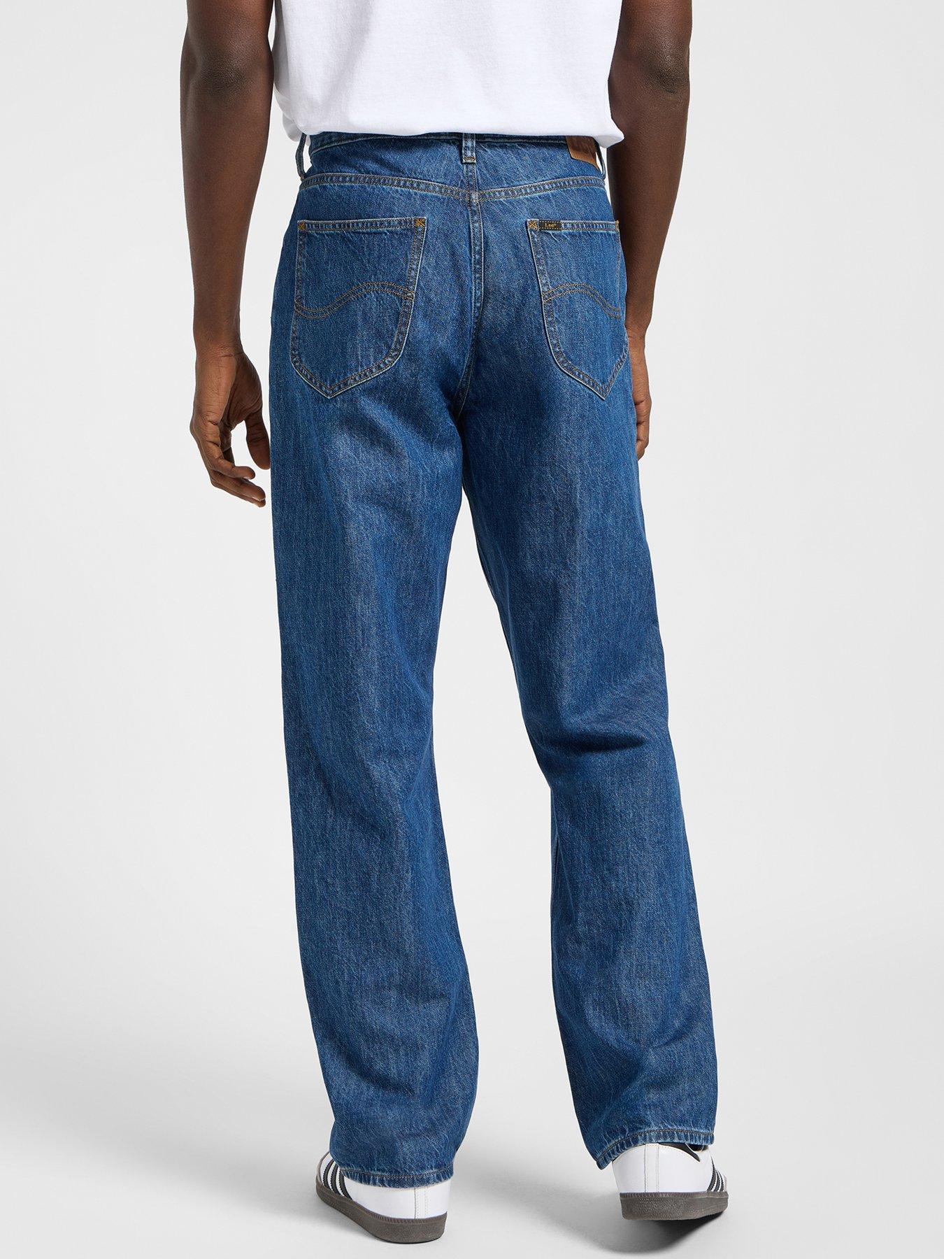 stillFront image of lee-asher-loose-straight-jeans-blue