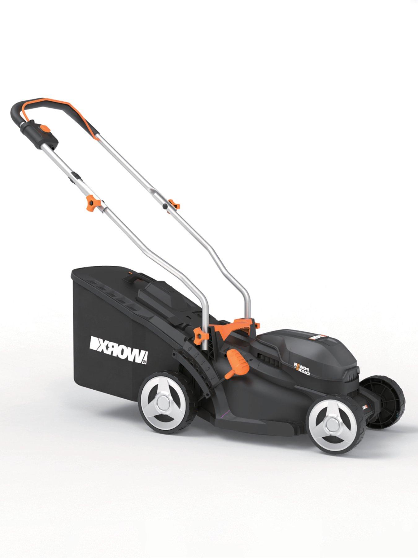 Image 3 of 6 of Worx 20V PowerShare 33cm Cordless Brushless Lawn Mower 200m2 with x1 4.0Ah Battery &amp; Charger
