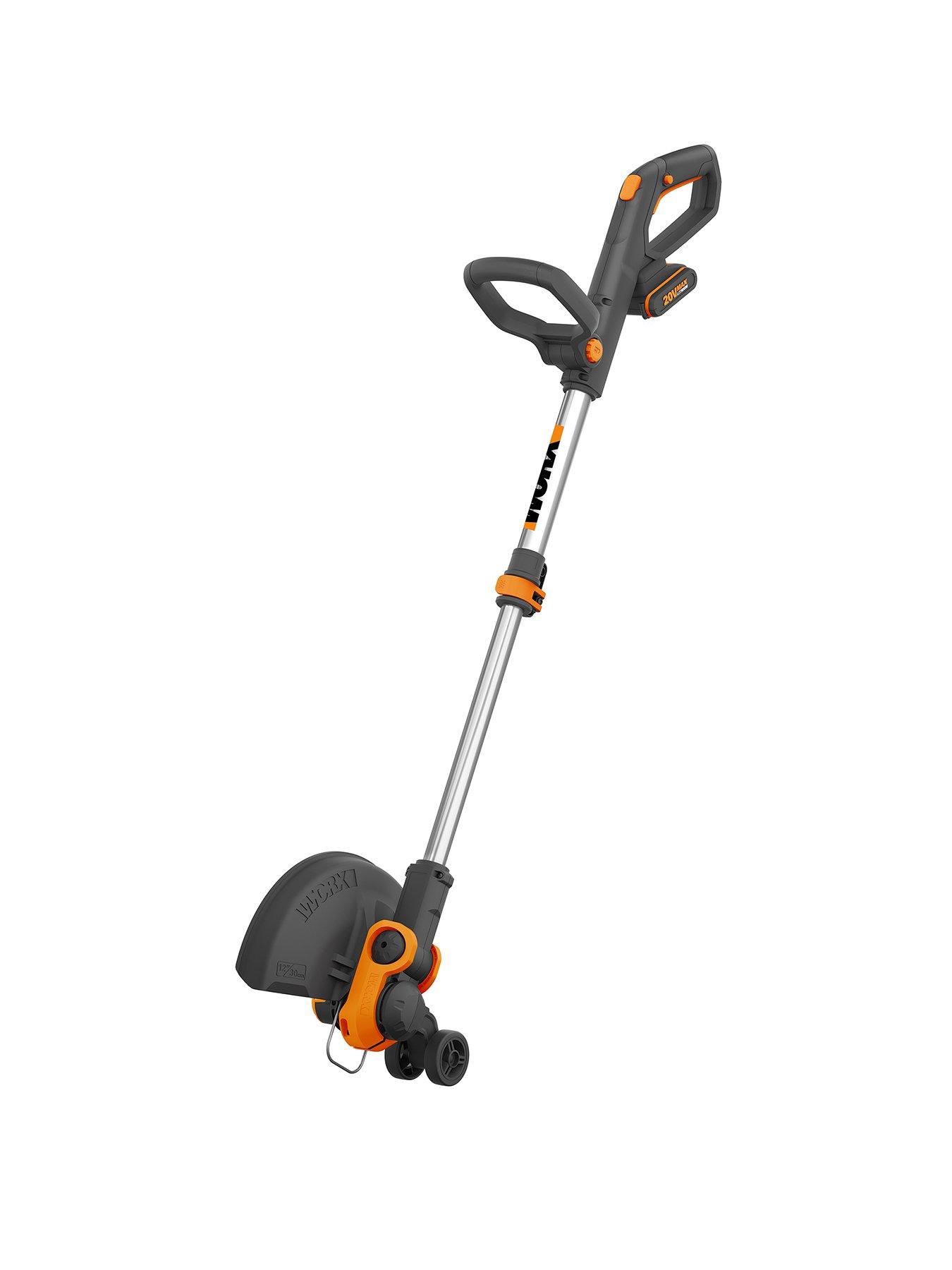  image of worx-20v-30cm-cordless-grass-trimmer-with-x1-20ah-battery-amp-charger