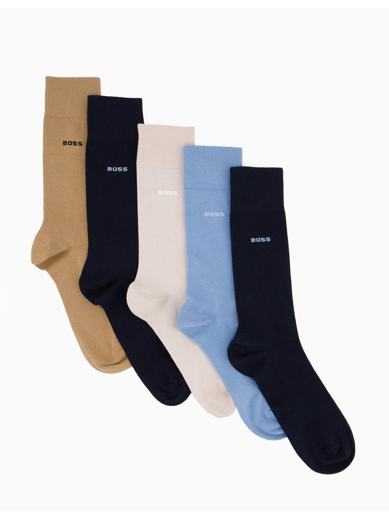 undefined 5 Pack Crew Socks - Assorted