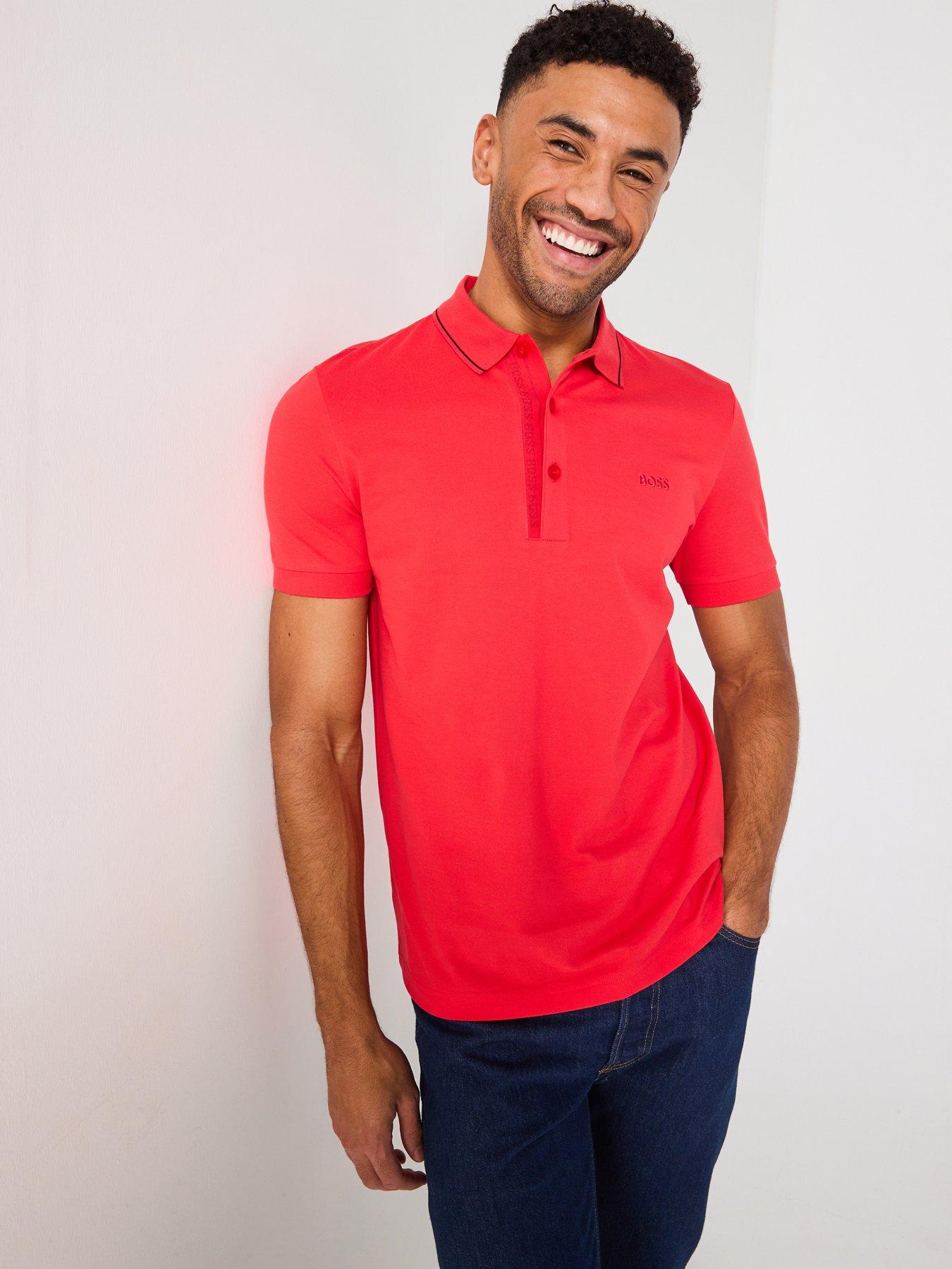 undefined Paule 4 Slim Fit Polo Shirt- Red