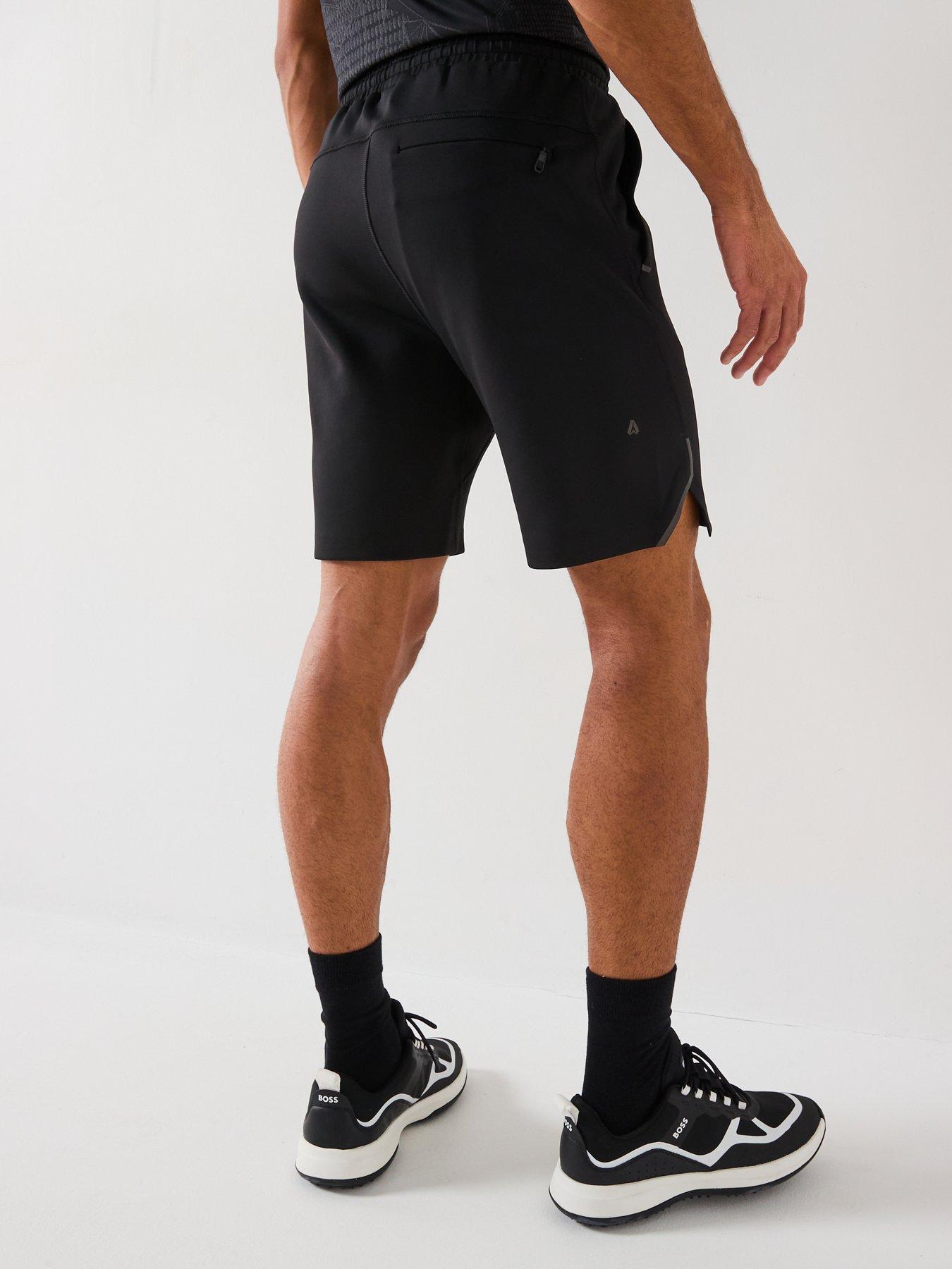 image of boss-hecon-active-jersey-shorts-black