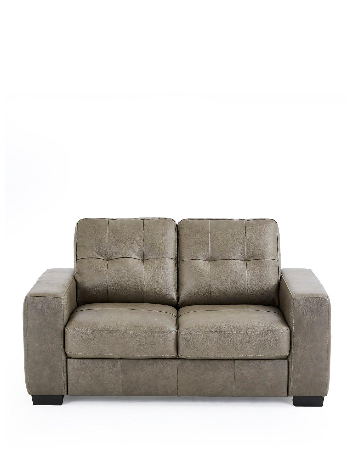 Image 2 of 7 of The Very Collection Miller Italian Leather 2 Seater Sofa - FSC&reg; Certified