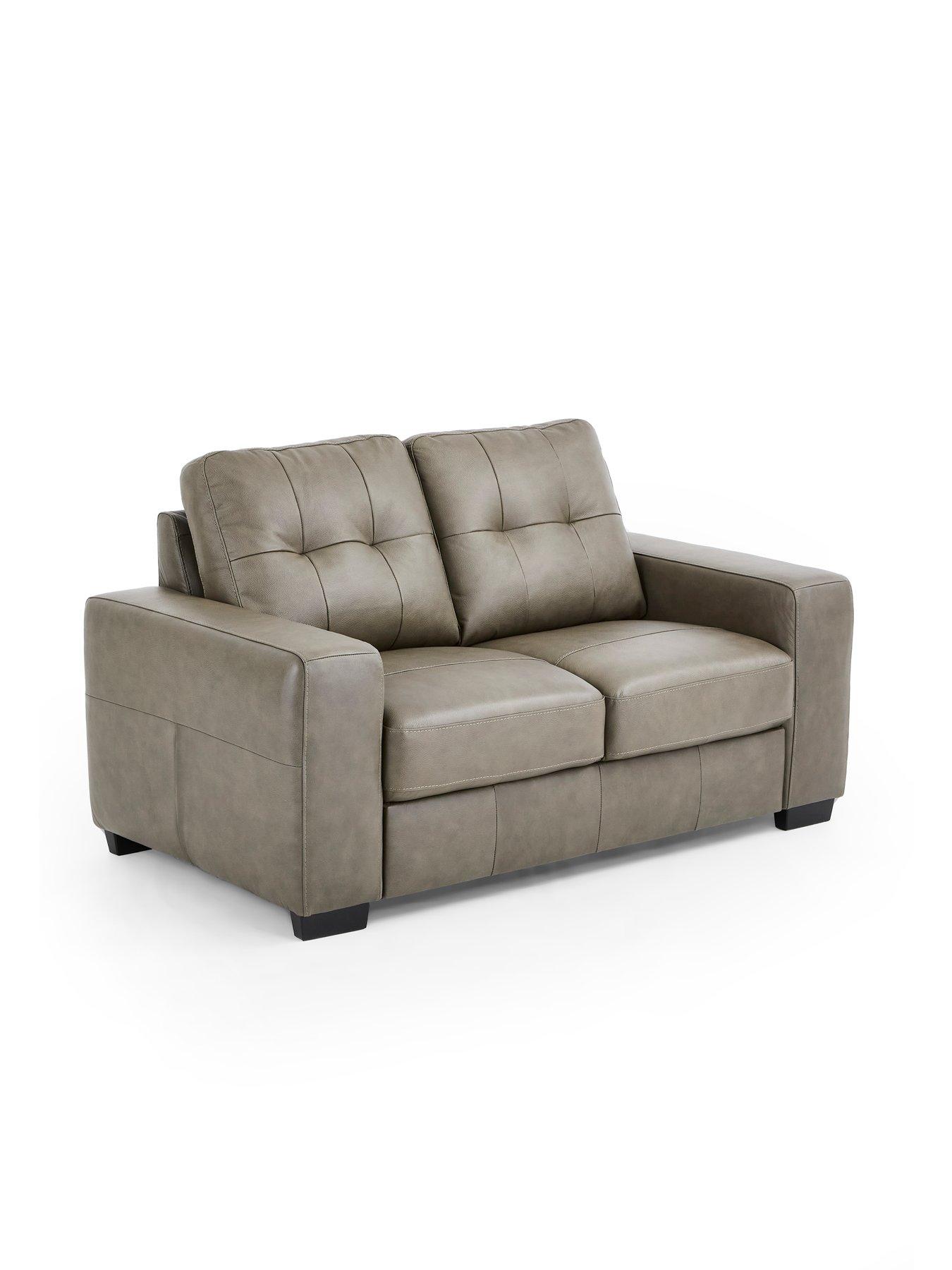 Image 3 of 7 of The Very Collection Miller Italian Leather 2 Seater Sofa - FSC&reg; Certified
