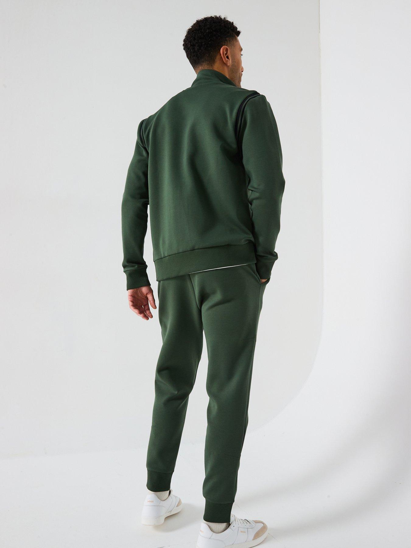 Image 2 of 6 of BOSS Tracksuit Set Sweatshirt - Green