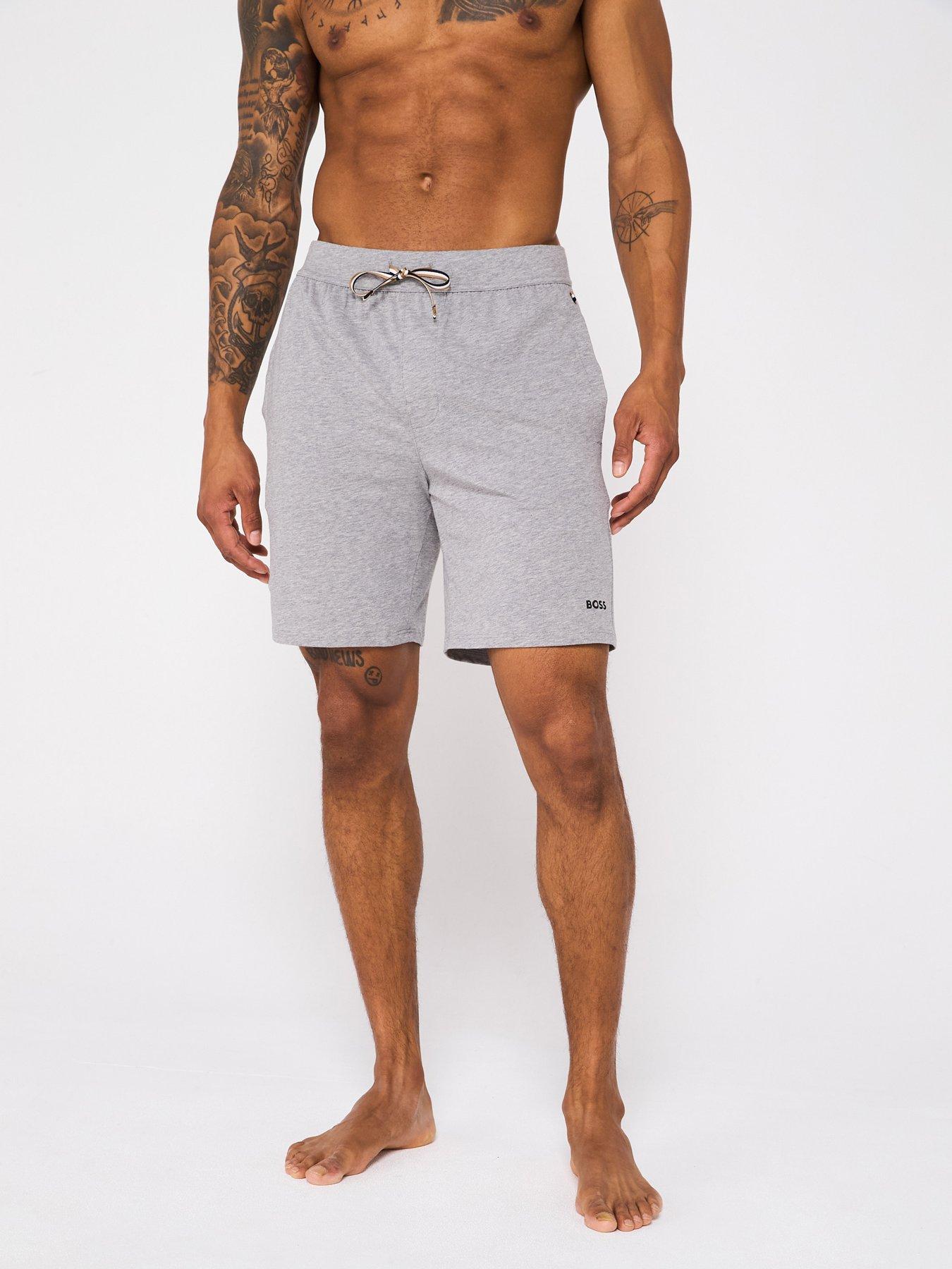 boss-unique-loungewear-shorts-medium-grey