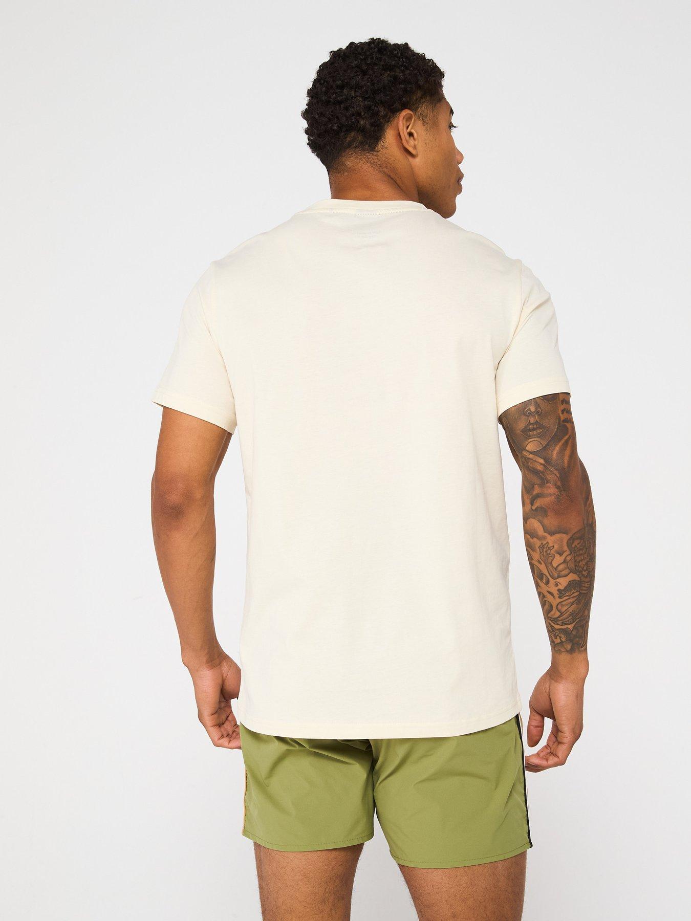  image of boss-chest-logo-crew-neck-t-shirt-white