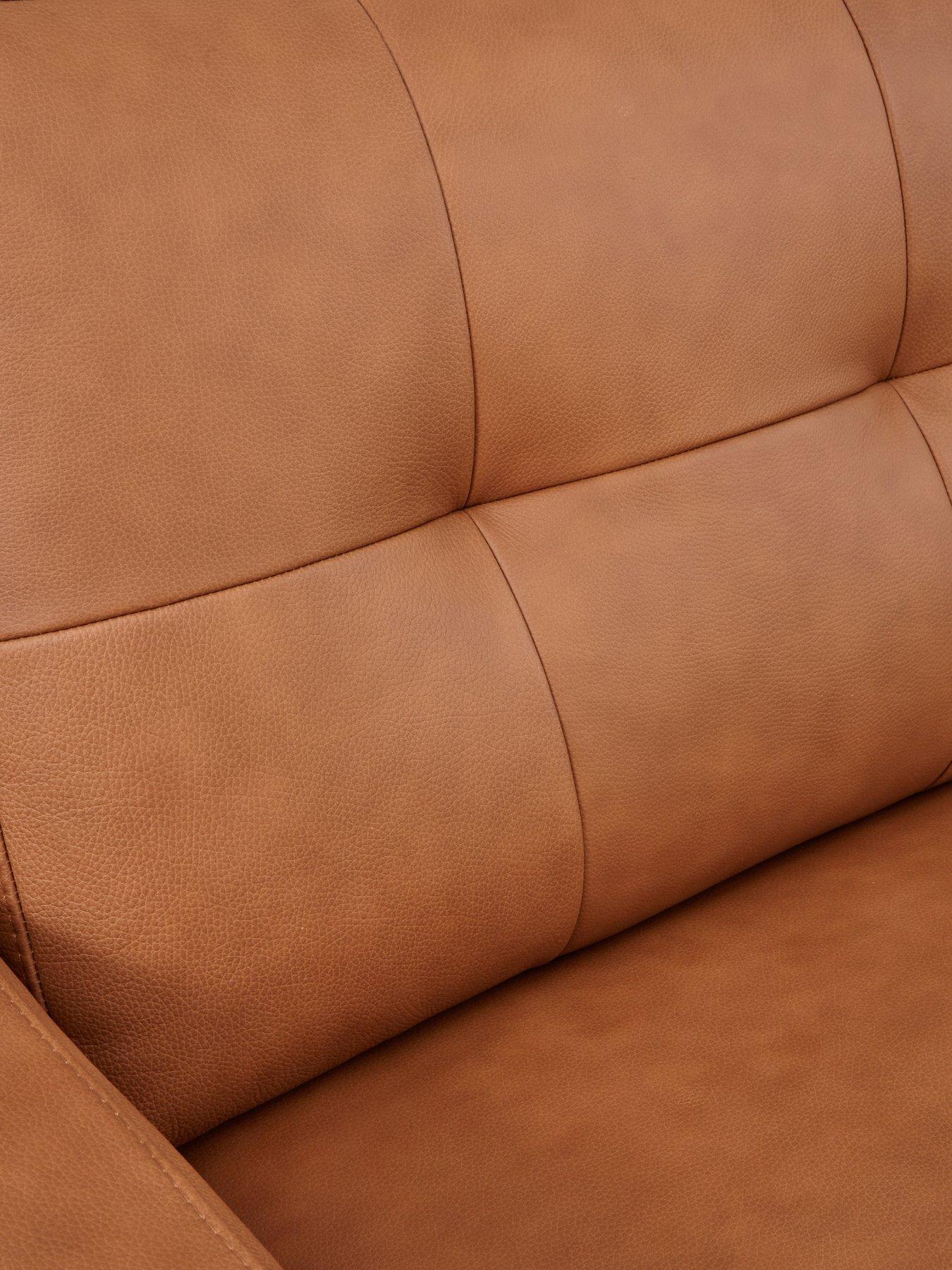 Image 5 of 7 of Very Home Standard Back Leather Armchair