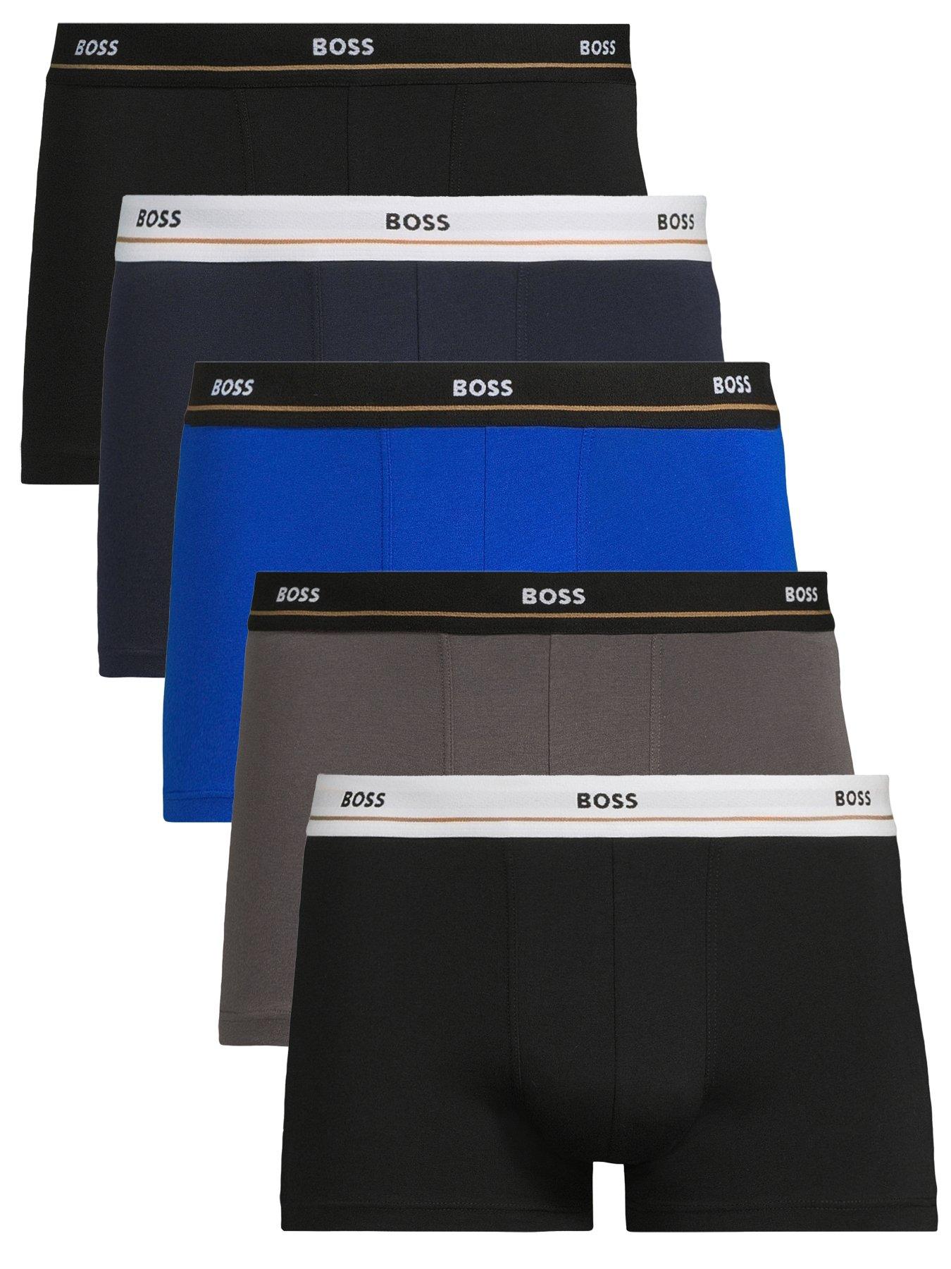 boss-5-pack-essential-trunks-multi
