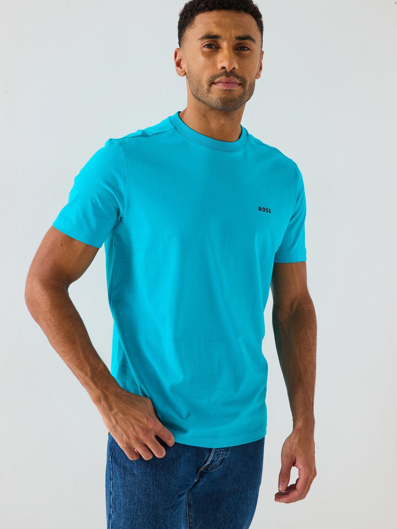 boss-contrast-logo-t-shirt--light-blue