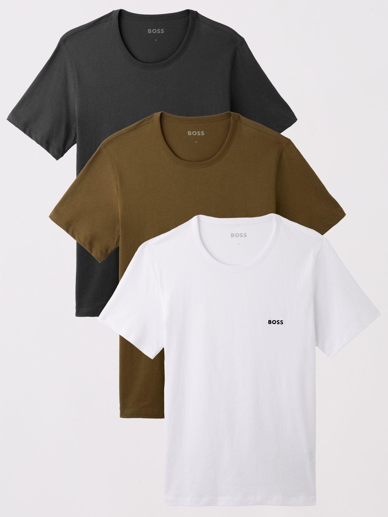 BOSS 3 Pack Classic Crew T-Shirt - Assorted