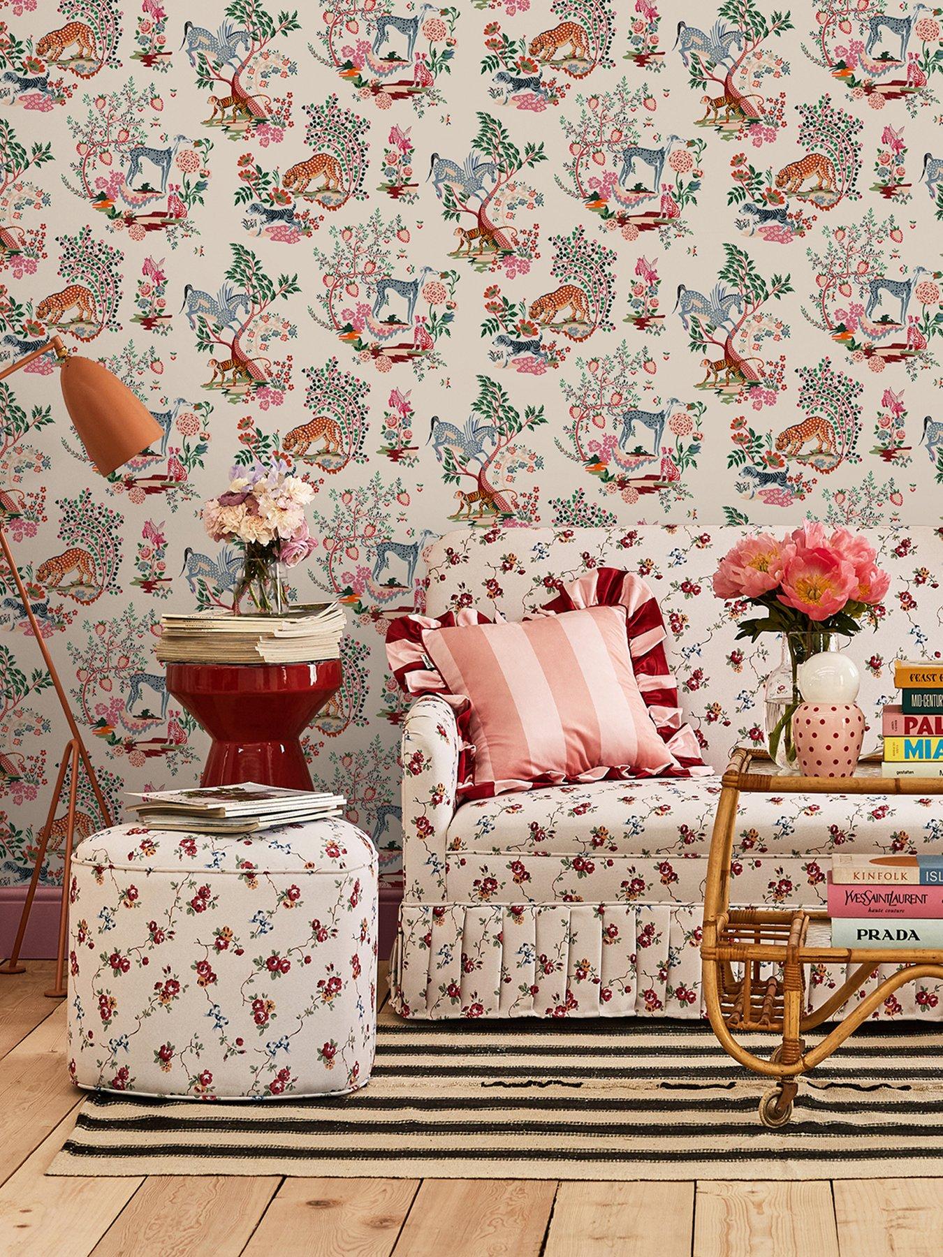 undefined Painted Kingdom Natural Wallpaper