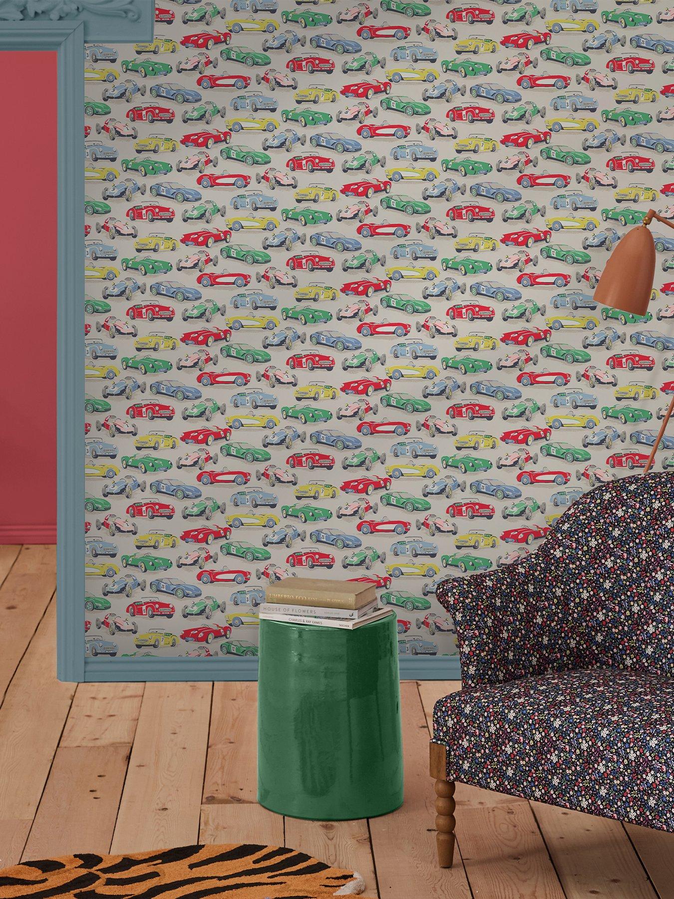 cath-kidston-vintage-cars-multi-wallpaper