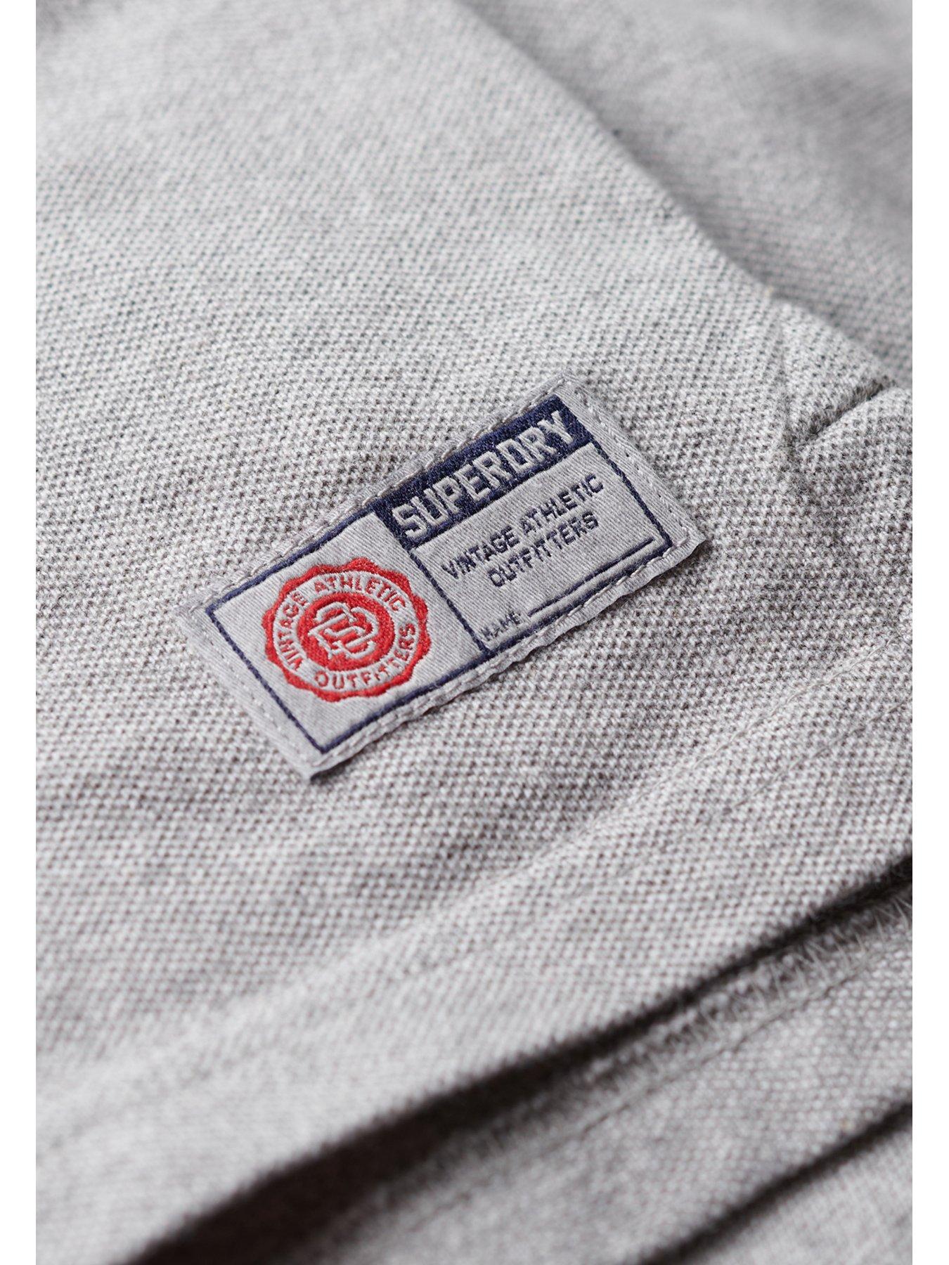  image of superdry-long-sleeve-vintage-athletic-logo-polo-shirt--light-grey