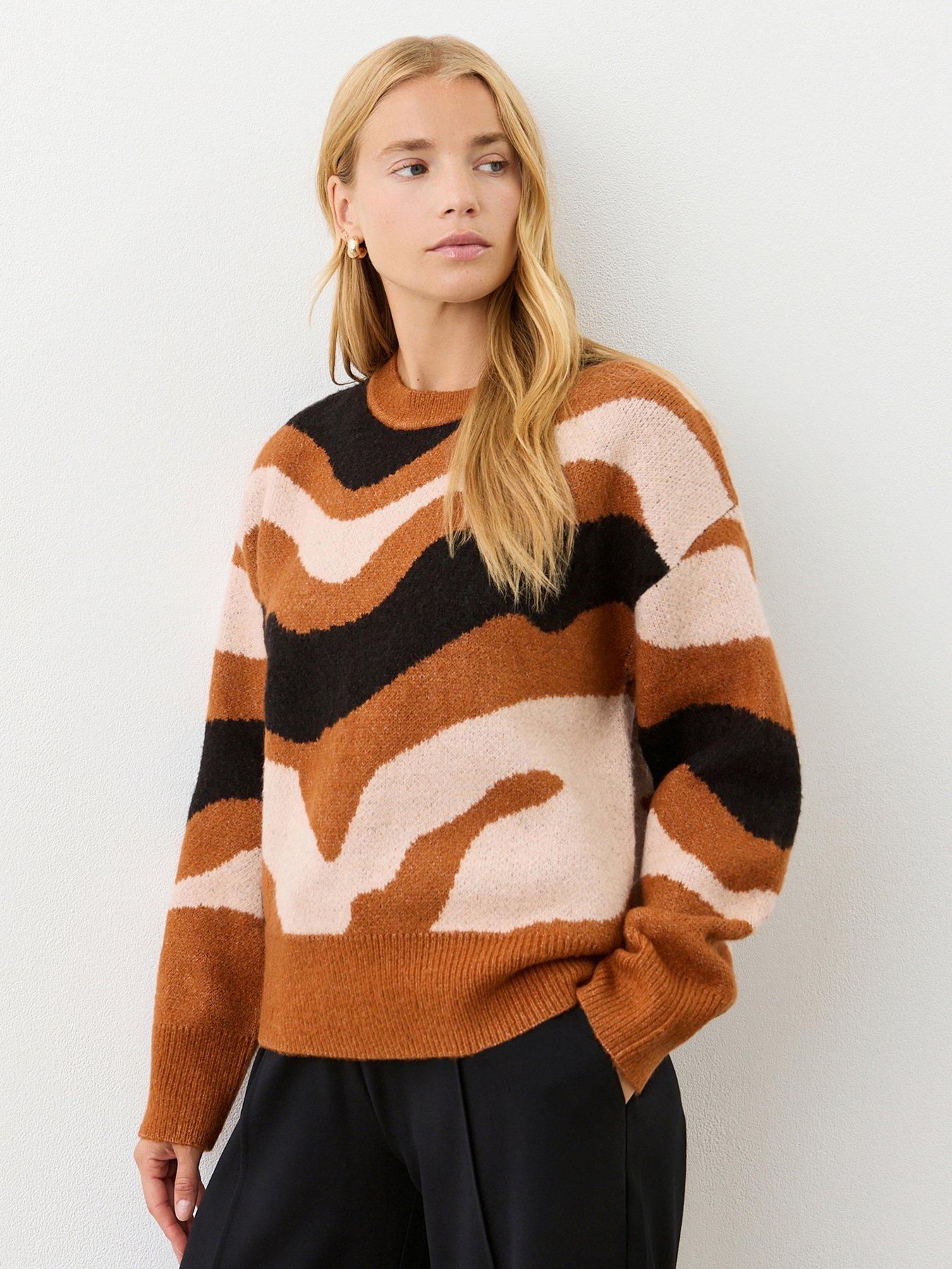 Image 1 of 4 of Finery Minnie Jumper - Brown