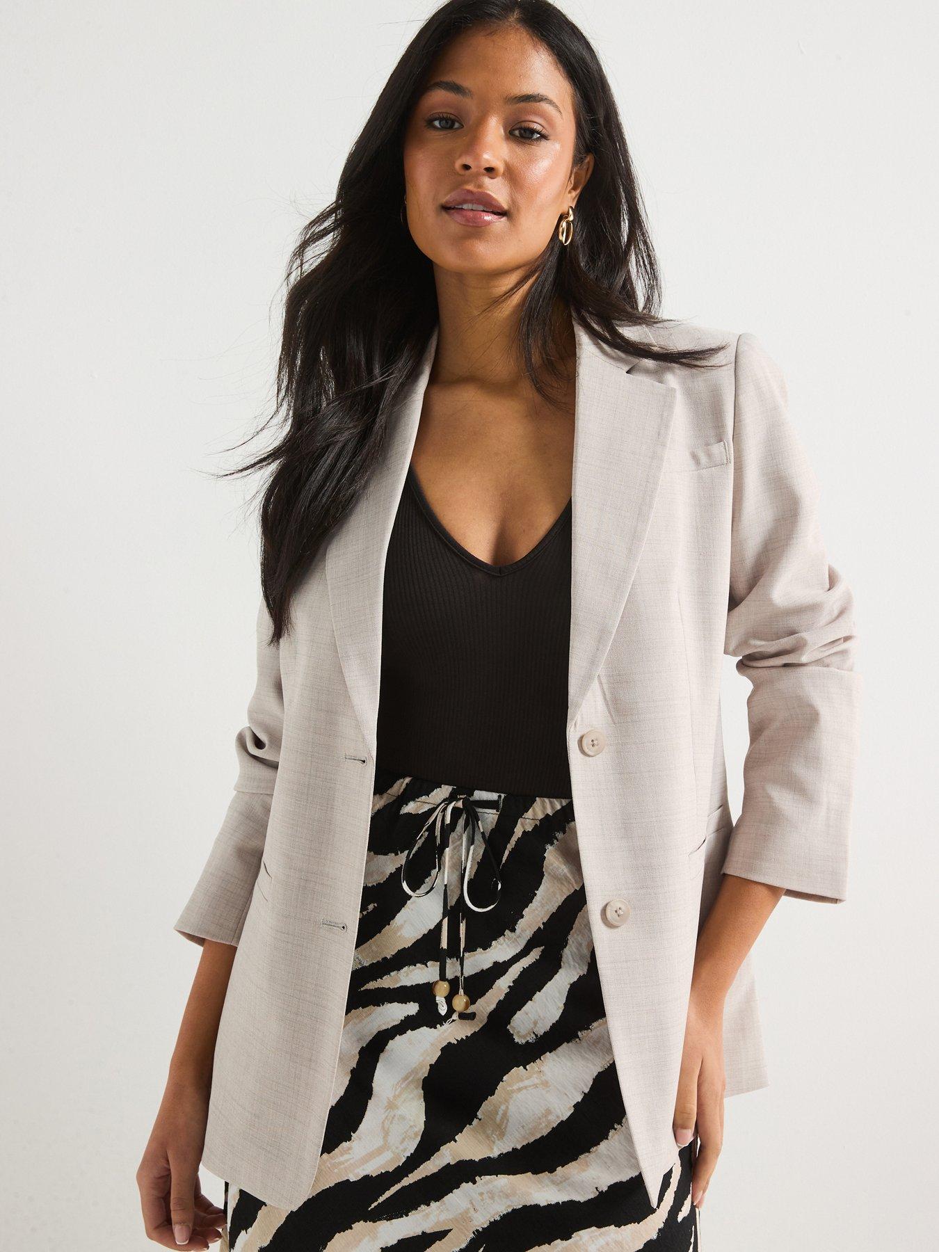 vero-moda-cassidy-long-sleeve-loose-blazer-cream