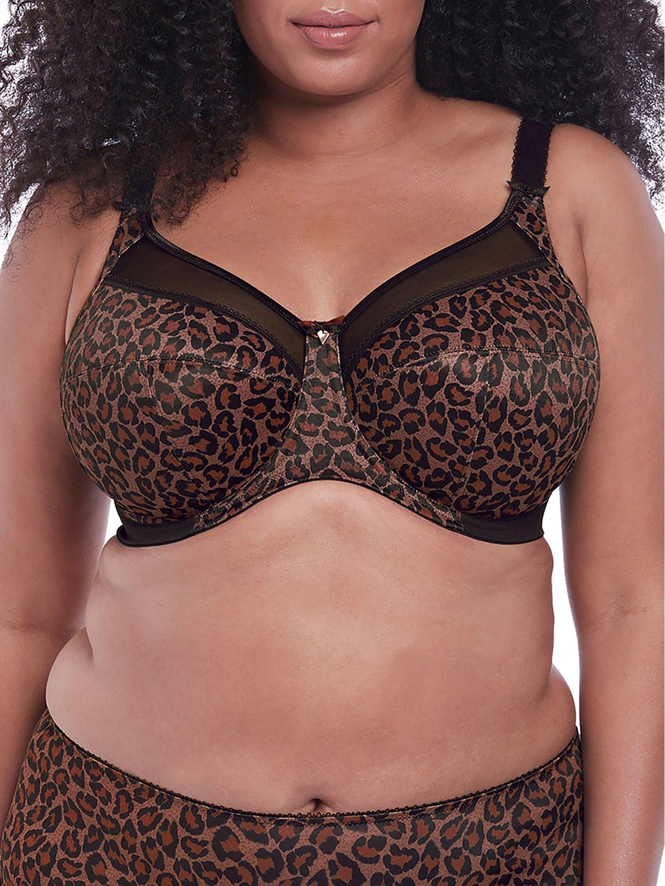 Goddess Kayla Leopard Full Cup Underwired Bra - Leopard