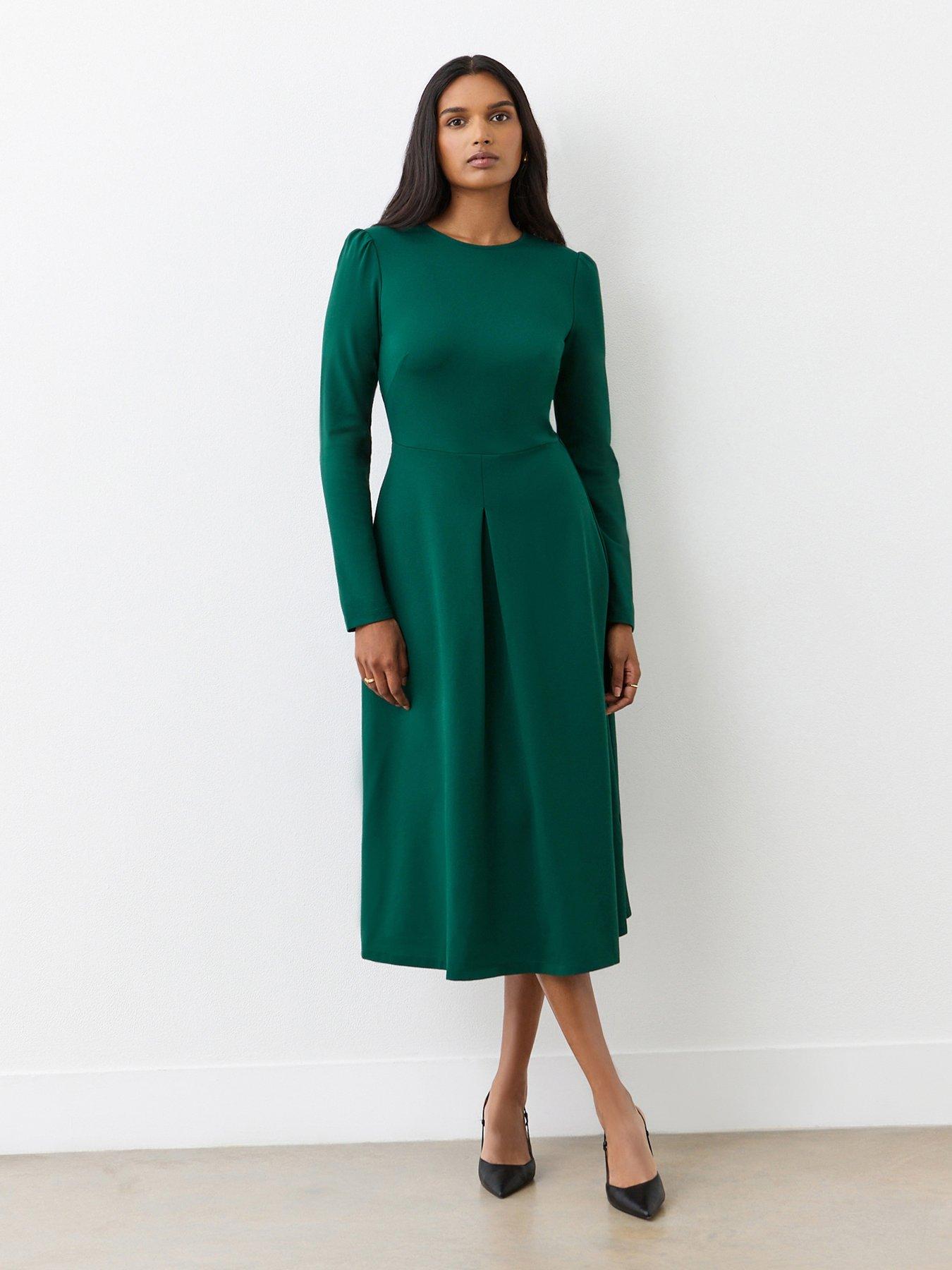  image of finery-carla-dress-green