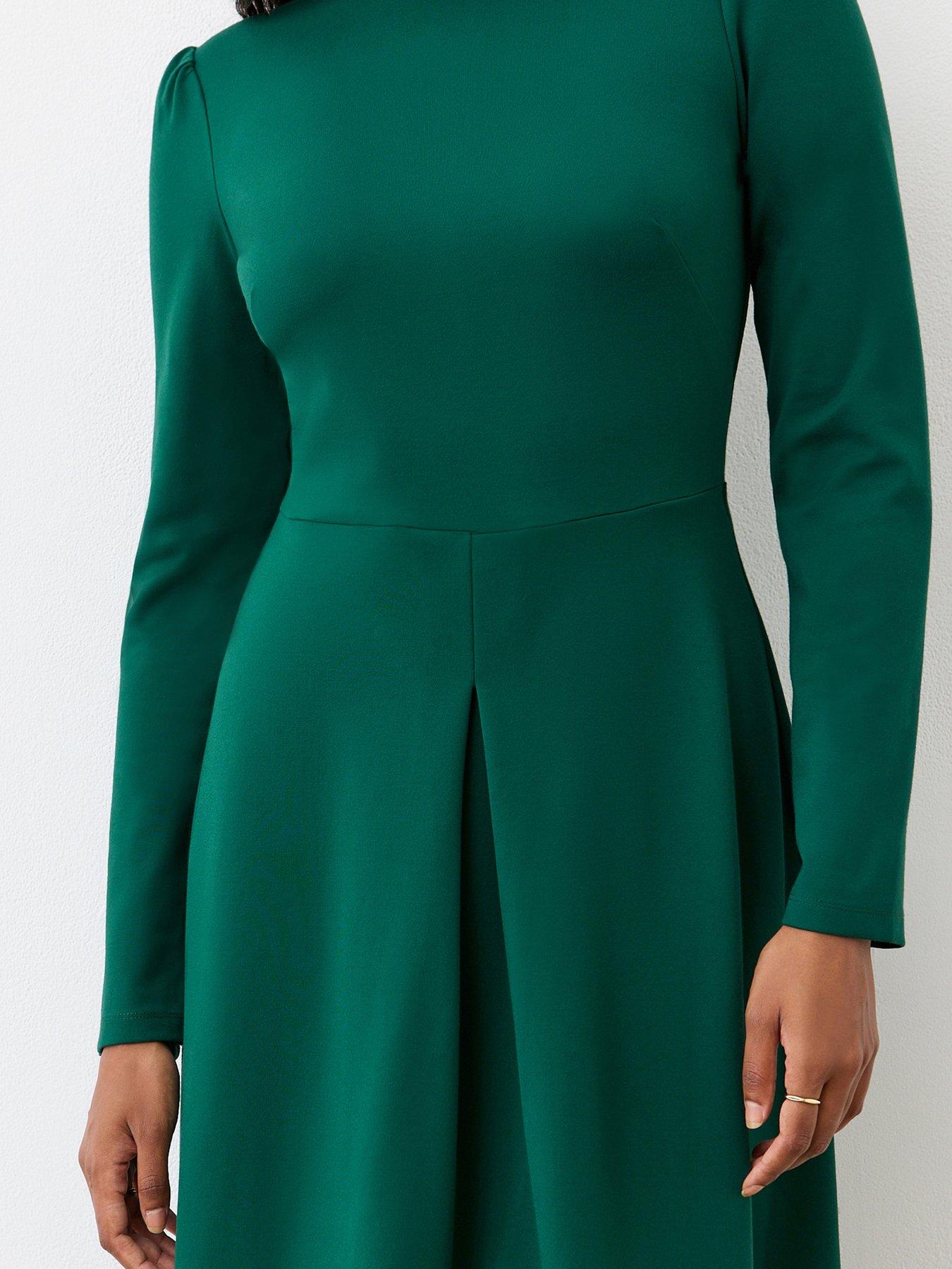  image of finery-carla-dress-green