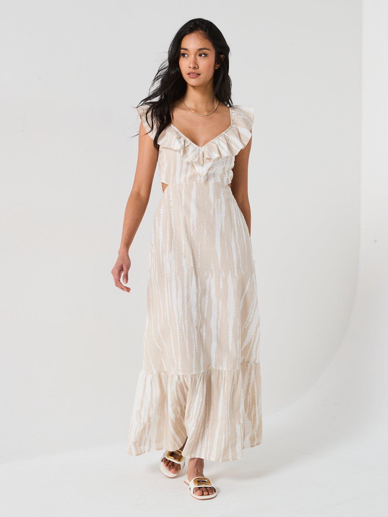 vero-moda-woven-ankle-drop-hem-dress-multi