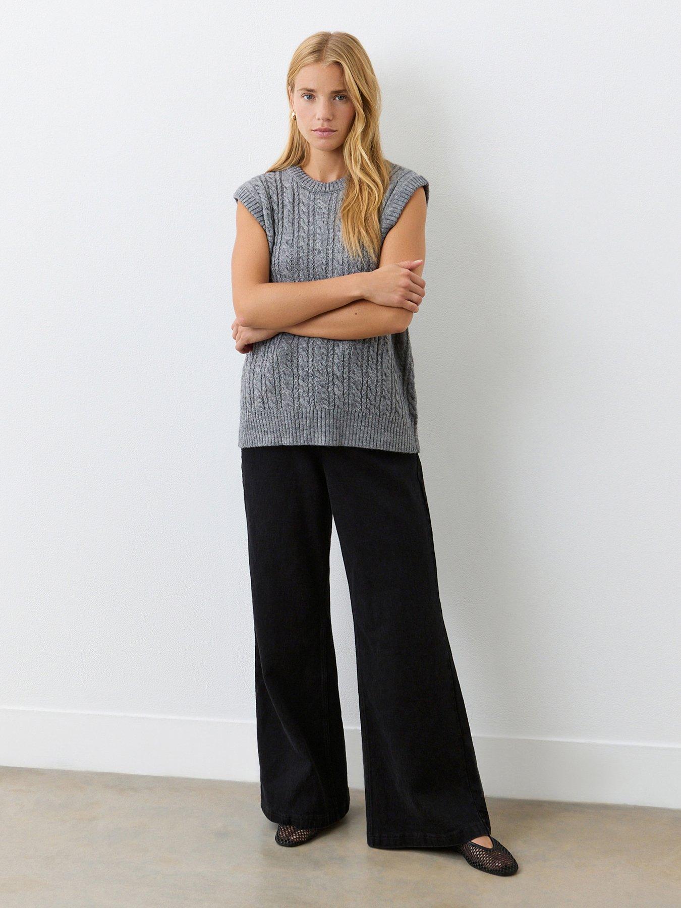  image of finery-primrose-vest-grey