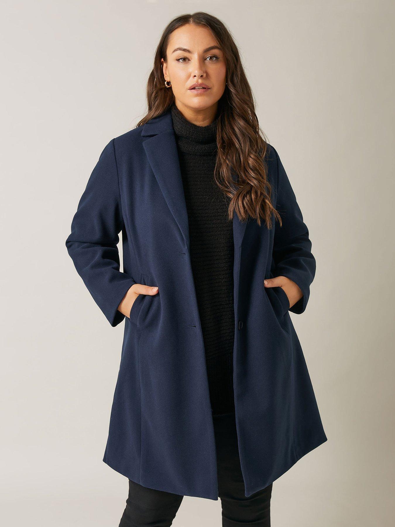 undefined City Coat - Blue