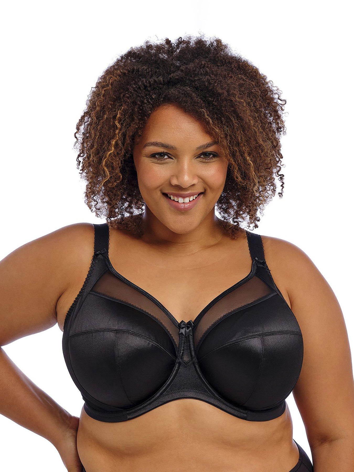 Goddess Keira Underwired Bra - Black