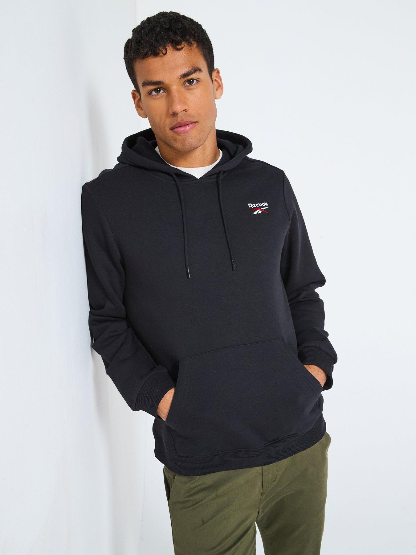 reebok-mens-identity-small-logo-fleece-hoodie-black