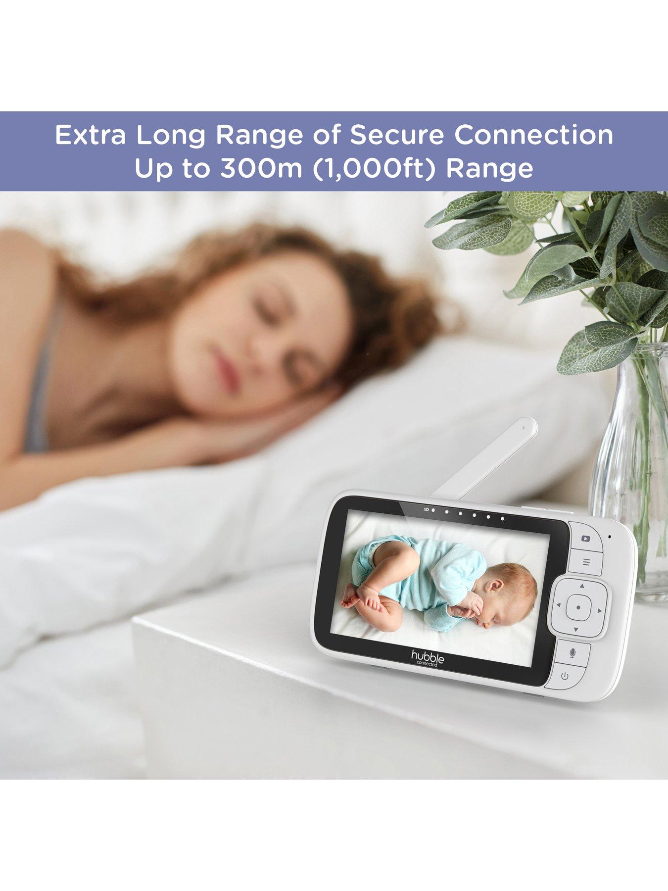 Image 4 of 7 of Hubble Nursery Premium 5'' Video Baby Monitor