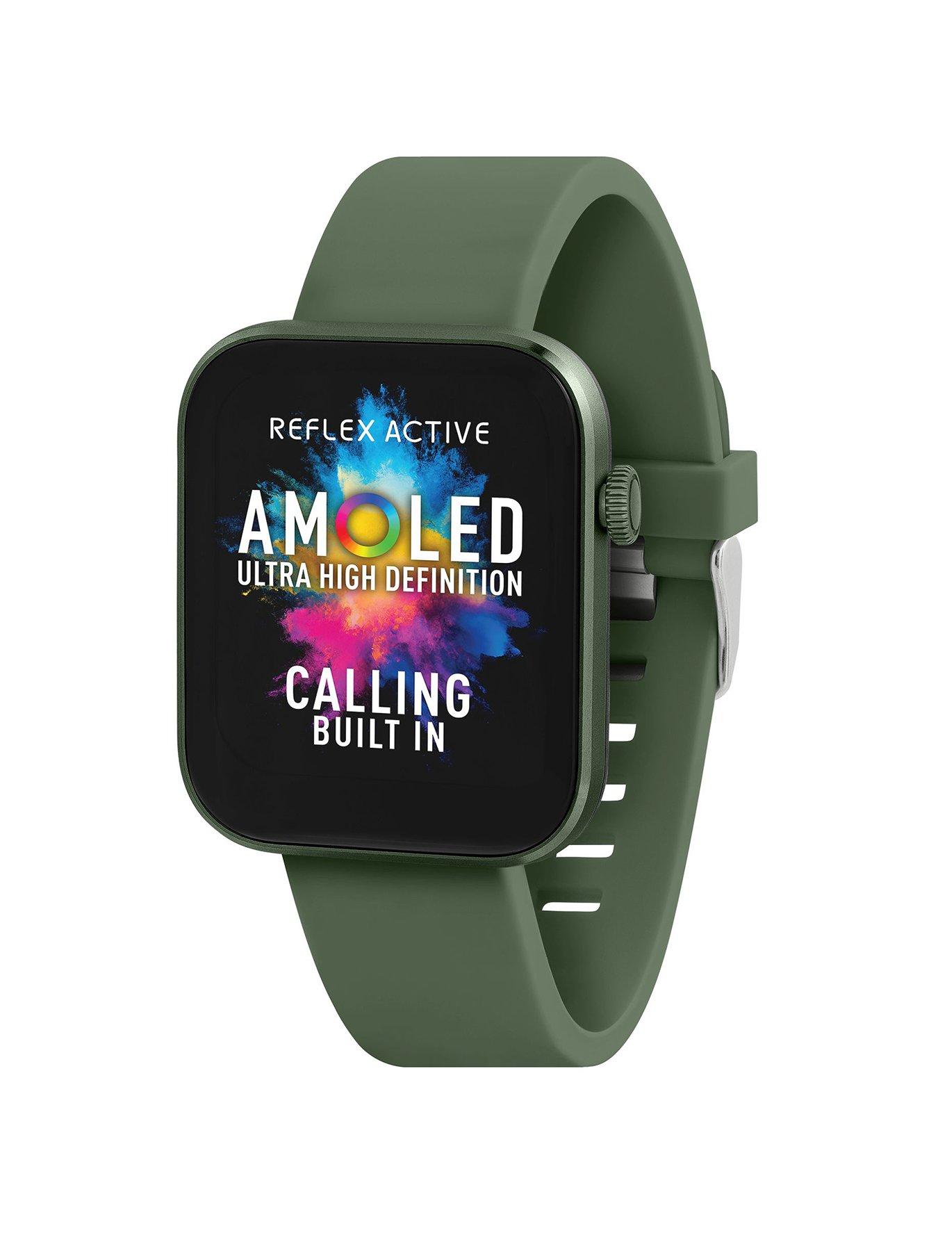 reflex-active-series-40-forest-green-silicone-strap-amoled-smart-calling-watch
