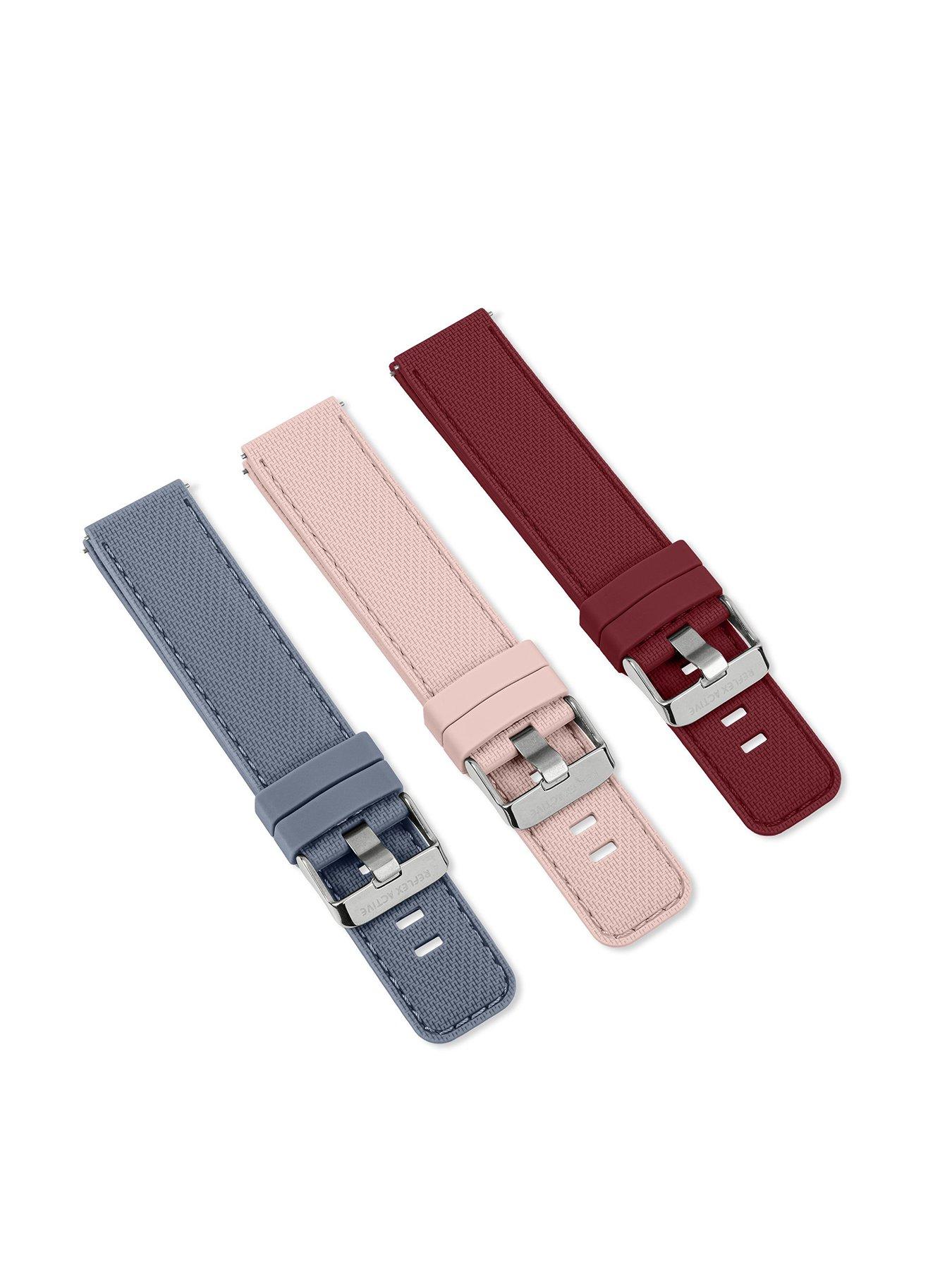 Image 2 of 5 of Reflex Active Interchangeable Smart Watch Strap Set