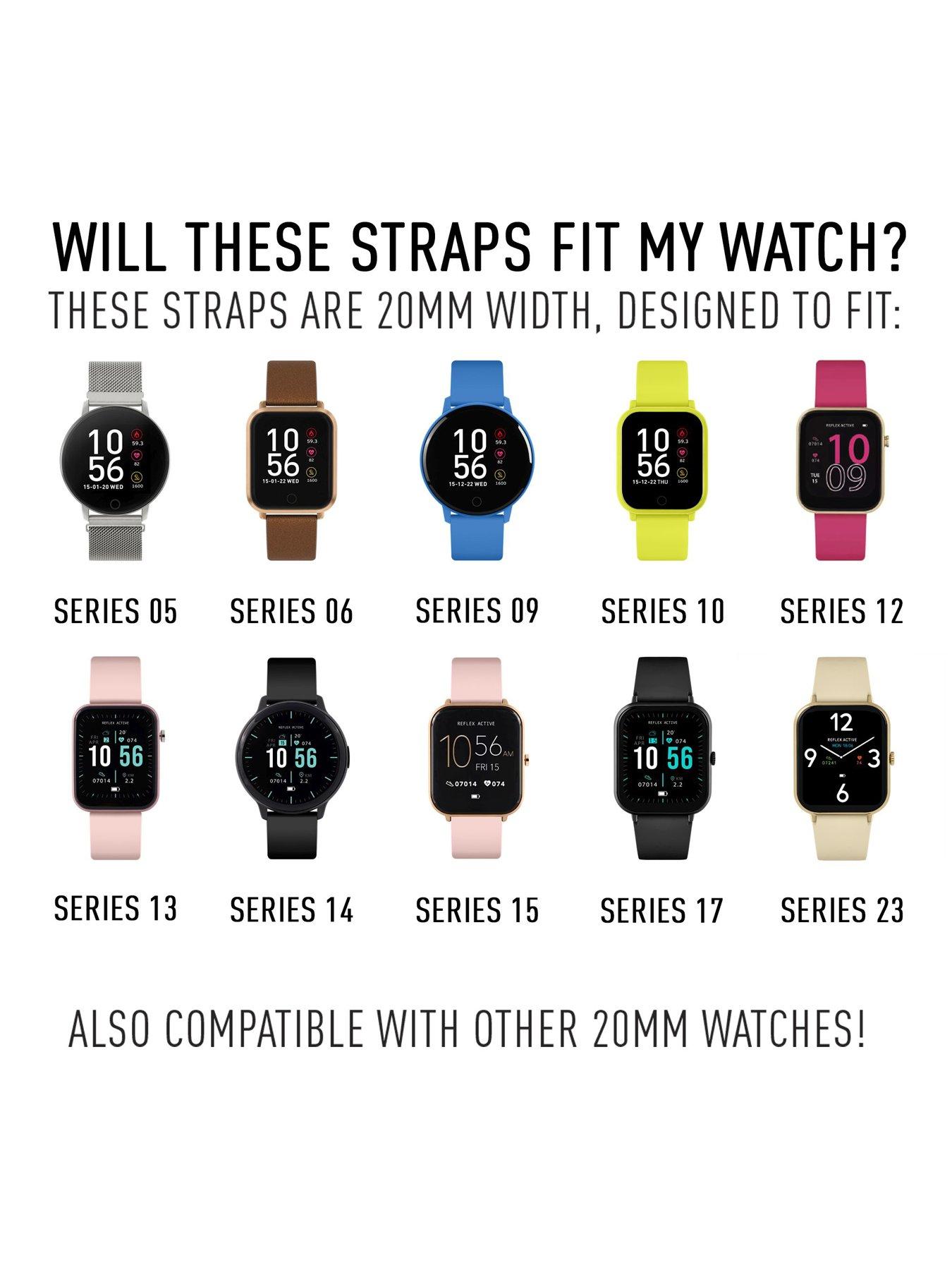  image of reflex-active-interchangeable-smart-watch-strap-set