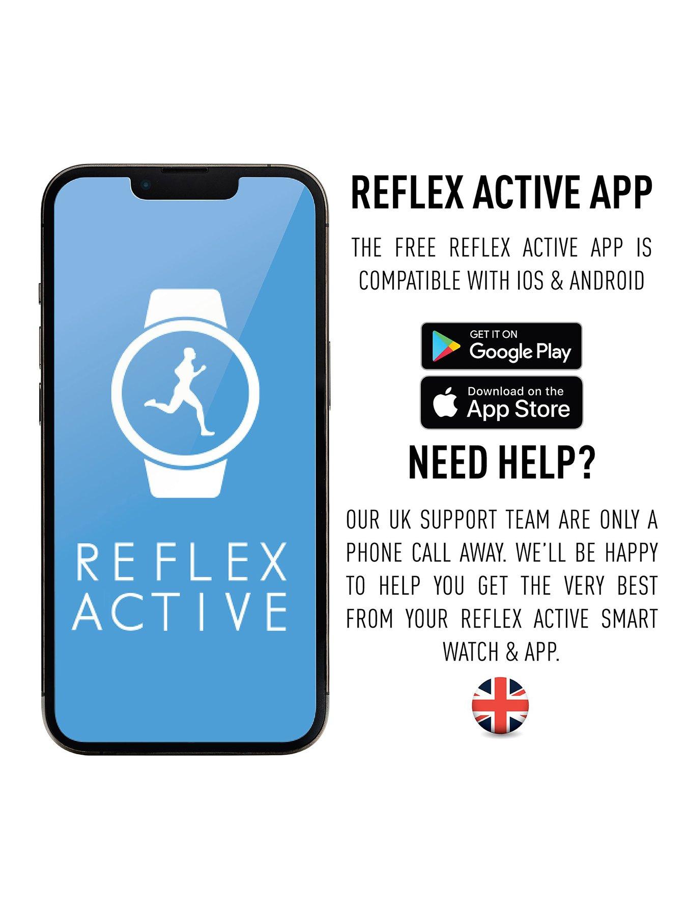  image of reflex-active-series-35-black-silicone-strap-smart-activity-tracker