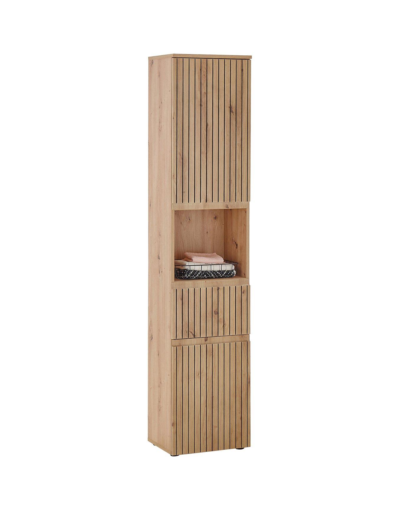  image of julian-bowen-austin-tall-bathroom-cabinet