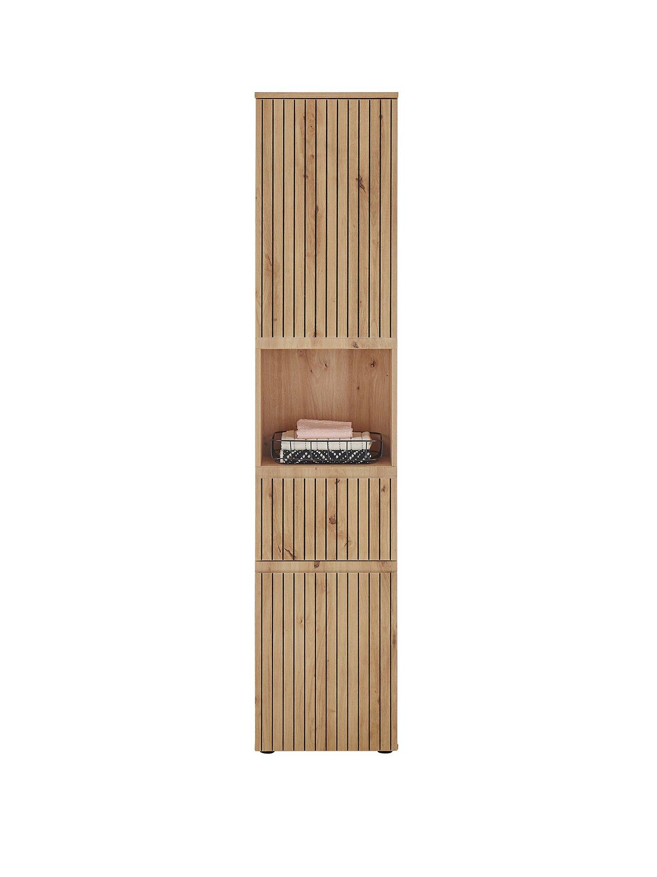  image of julian-bowen-austin-tall-bathroom-cabinet