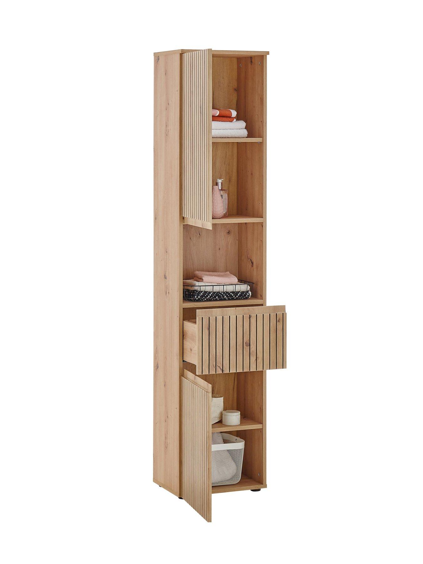  image of julian-bowen-austin-tall-bathroom-cabinet