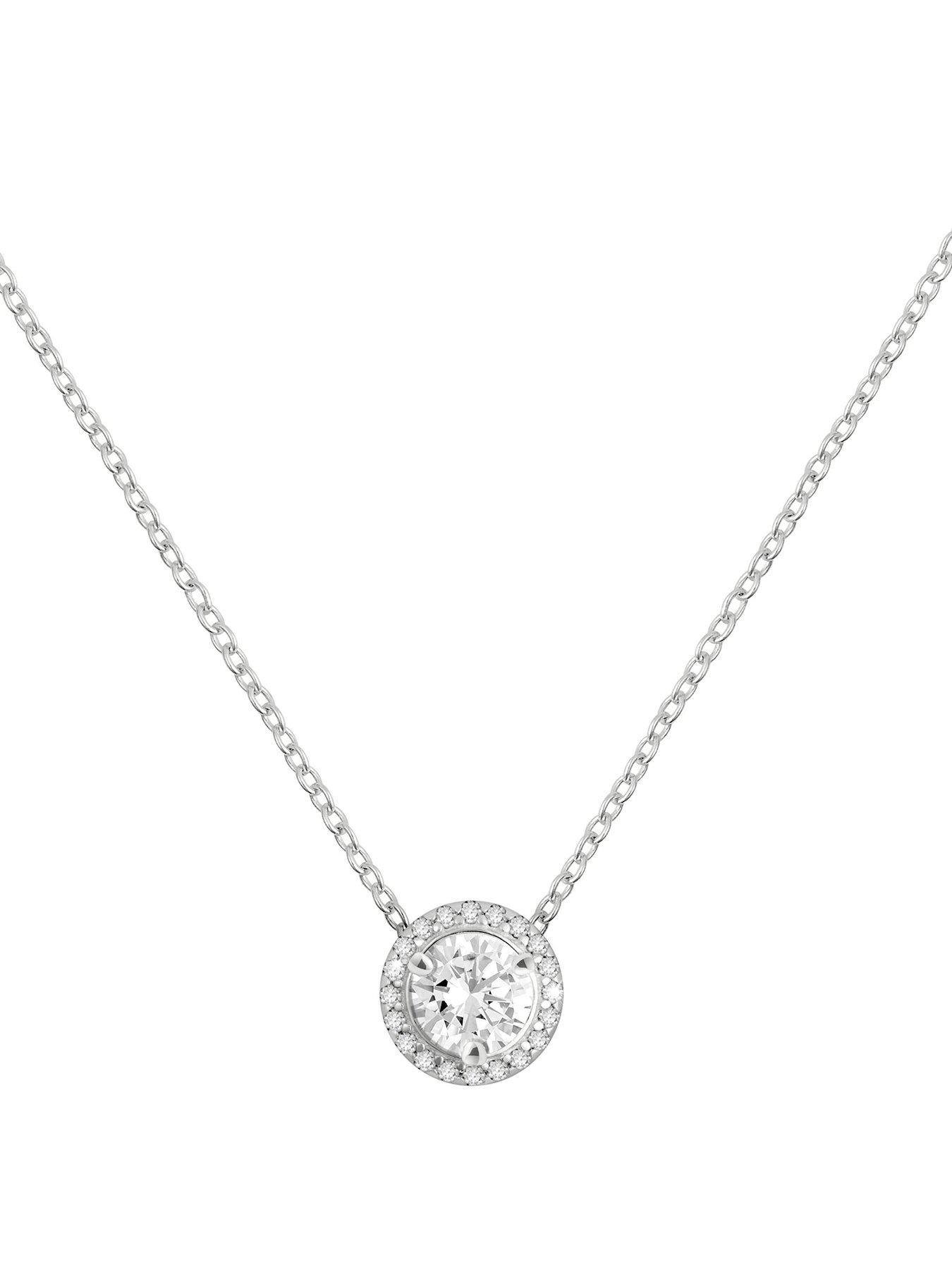 radley-sterling-silver-cubic-zirconia-stone-set-necklace