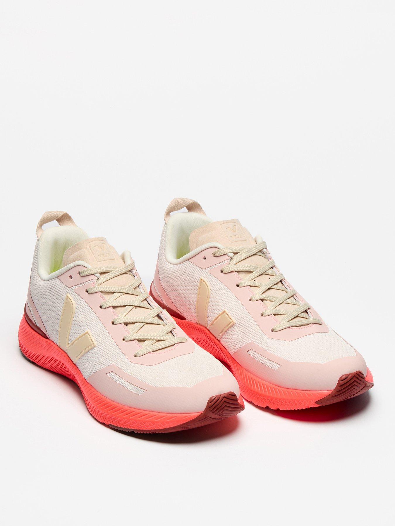  image of veja-womens-impala-trainers-pinkred